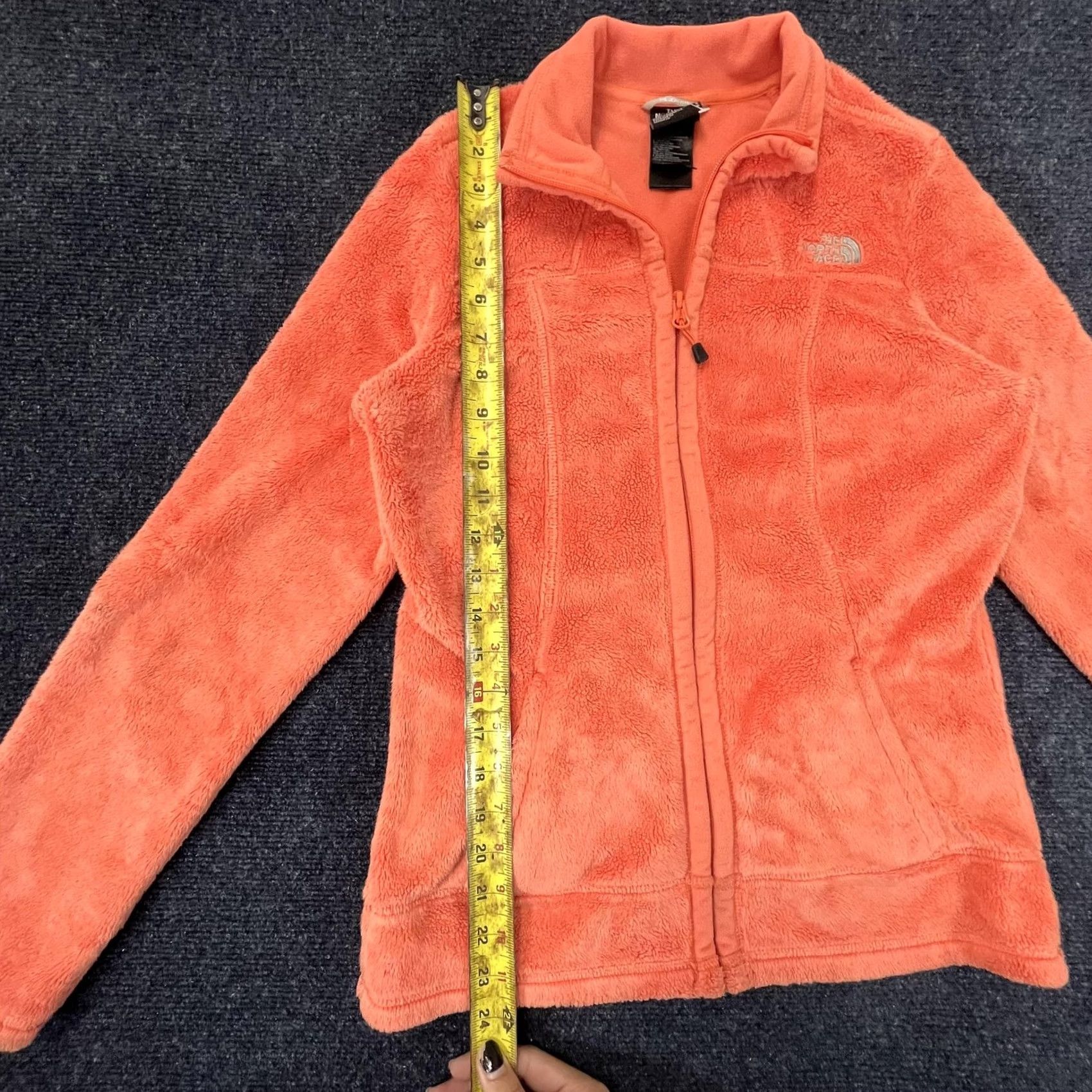 The North Face VINTAGE? No. North Face Jacket Womens Small Orange Fuzzy Fleece Full Zip Outdoors Hiking Warm Size S / US 4 / IT 40 - 5 Thumbnail