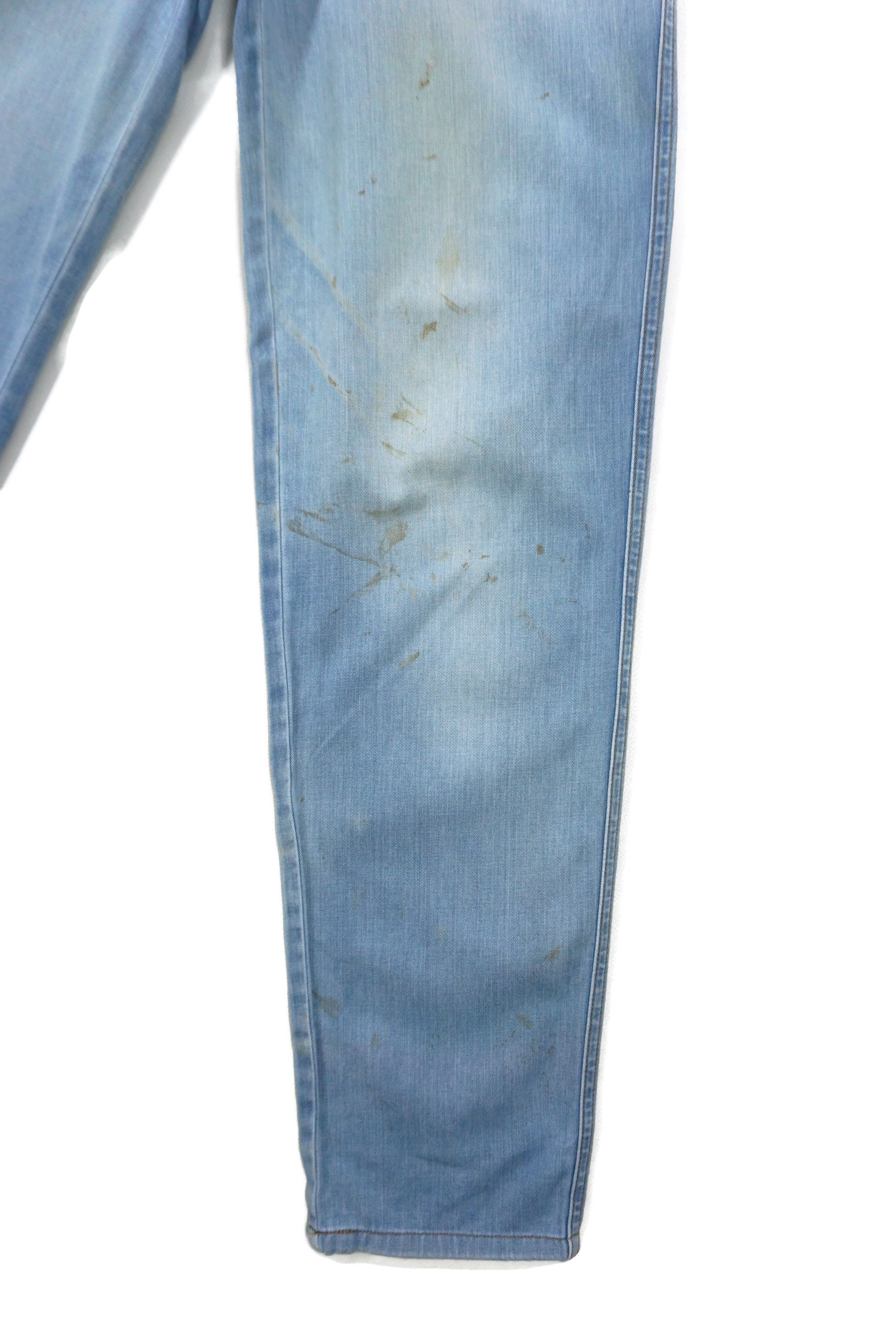 Trussardi Vintage Trussardi Jeans W29xL33 High Waisted Dirty Denim Size US 29 - 6 Thumbnail