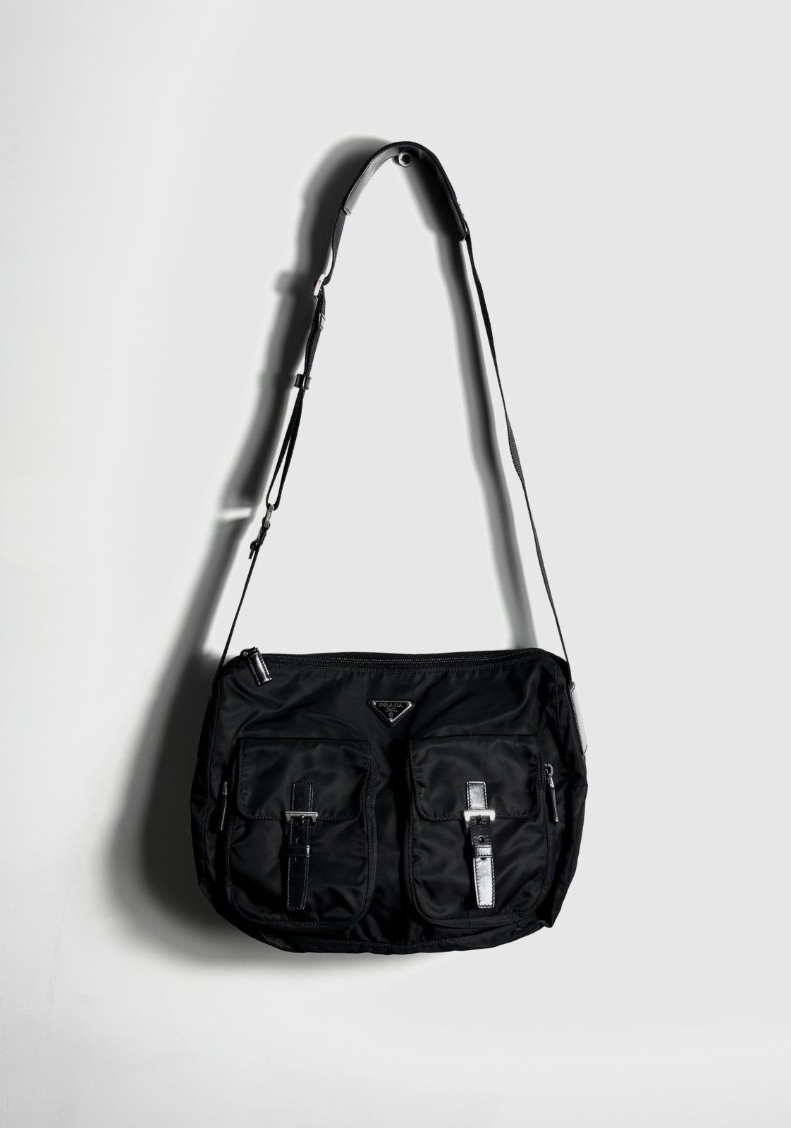 Prada Vintage Prada Cargo Satchel Nylon Bag Size ONE SIZE - 1 Thumbnail