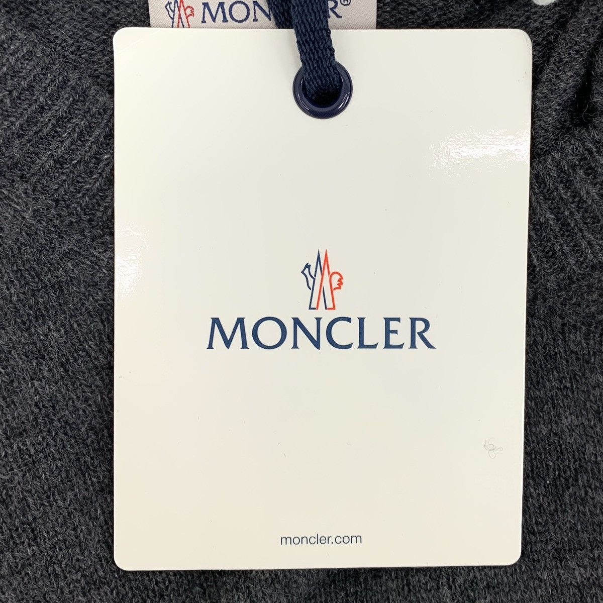 Moncler Moncle Dark Grey Cashmere Long Sleeve Knit Sweater K26WX Size M / US 6-8 / IT 42-44 - 9 Thumbnail
