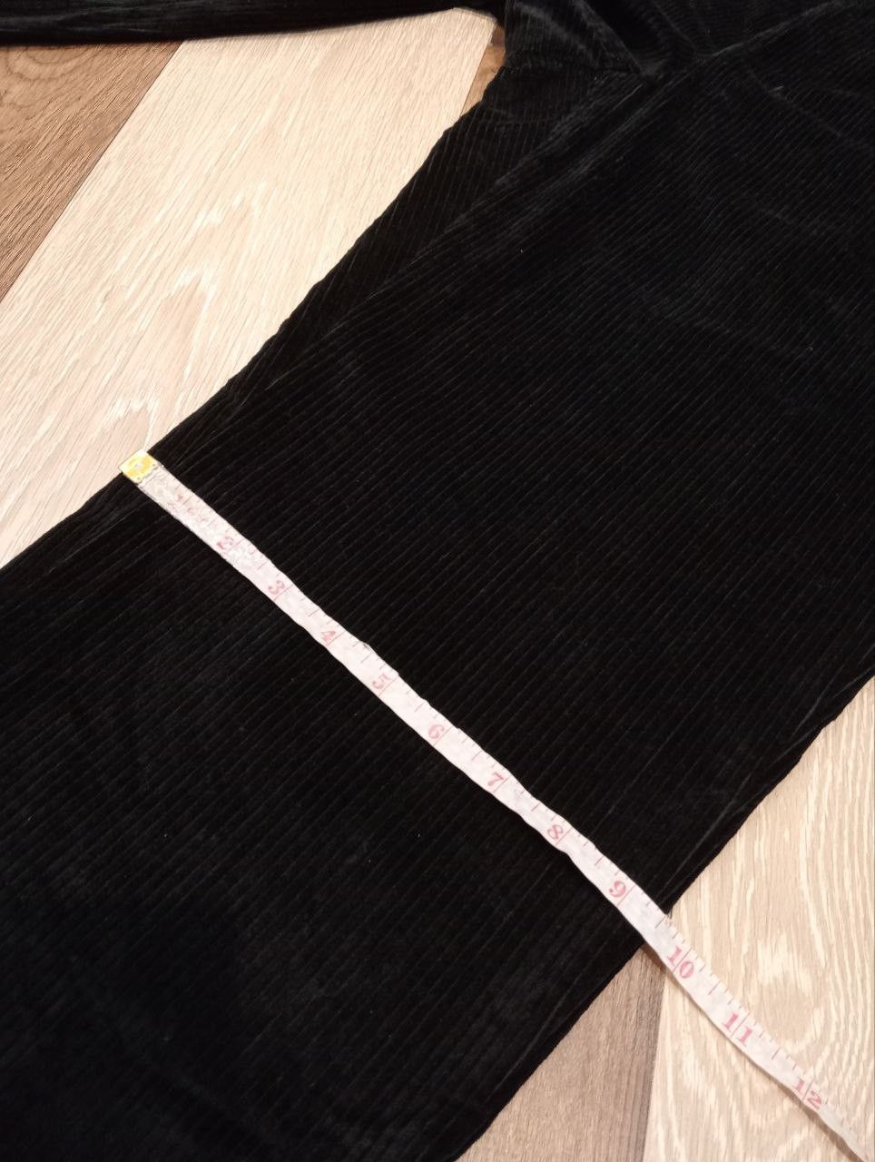 Emporio Armani EMPORIO ARMANI MATT LINE BLACK CORDUROY PANTS Size US 38 / EU 54 - 16 Thumbnail