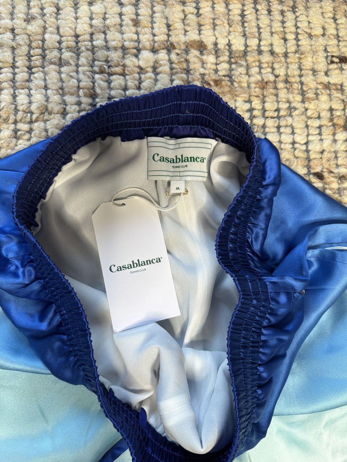 Casablanca Silk Satin Shorts Archway Place Vendome NWT Size US 32 / EU 48 - 3 Thumbnail