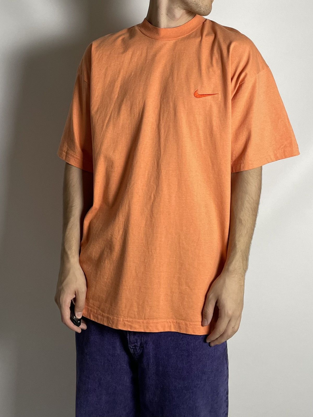 Nike Nike 🌅 Vintage Red tag boxy fit tee t shirt Size US XL / EU 56 / 4 - 1 Thumbnail