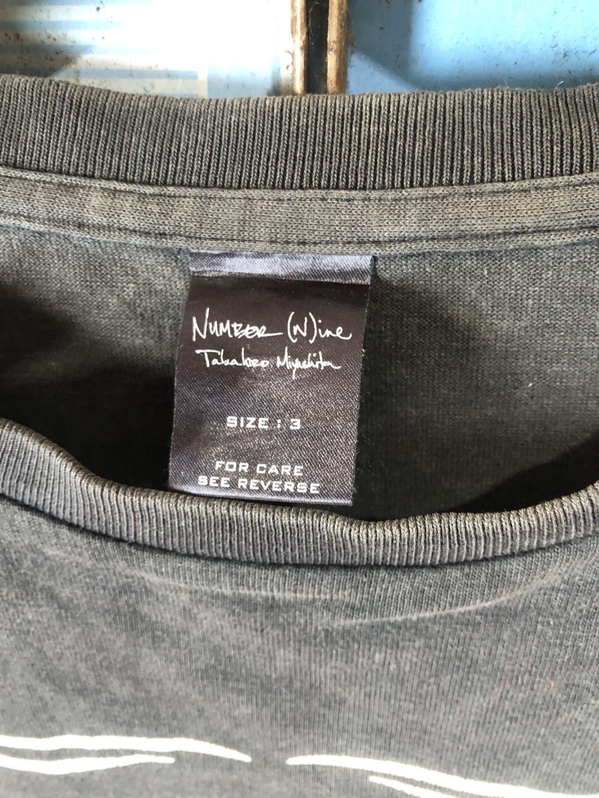 If Six Was Nine Number (N)Ine T-shirt Size US M / EU 48-50 / 2 - 6 Thumbnail