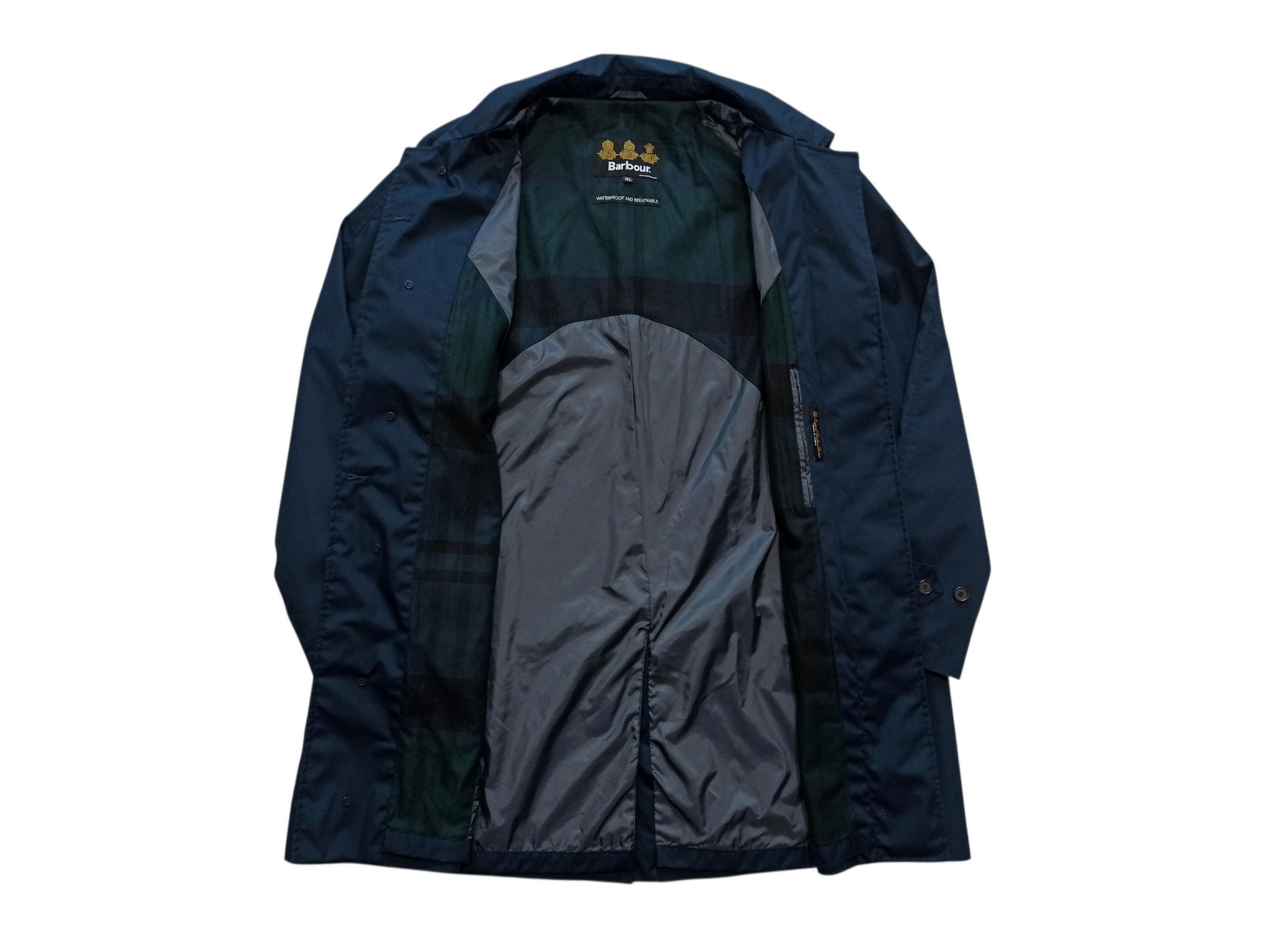 Barbour Barbour Maghill Waterproof Breathable Jacket in Navy Size US XL / EU 56 / 4 - 4 Thumbnail