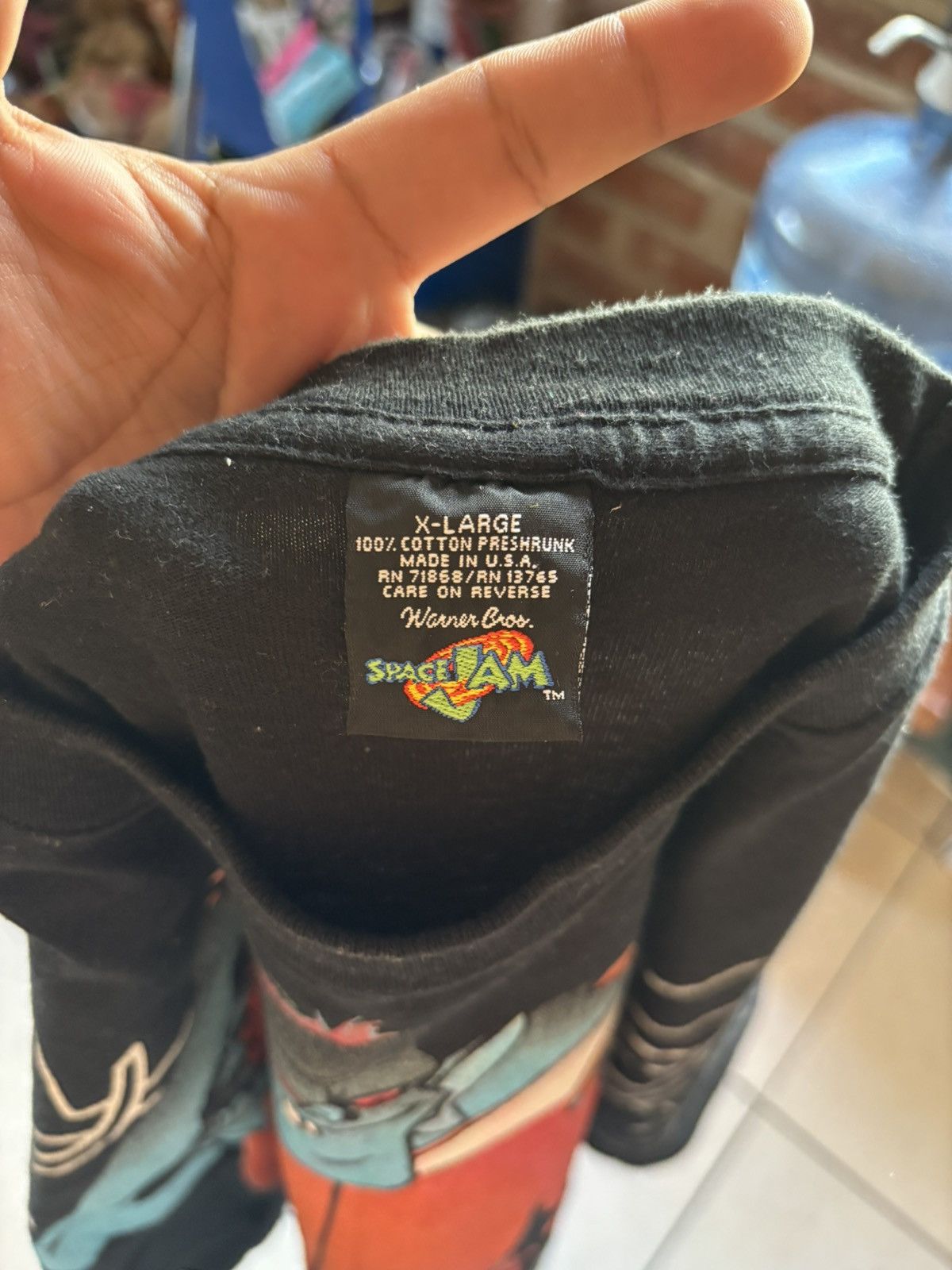Vintage SPACE JAM 1996 GRAIL Size US XL / EU 56 / 4 - 6 Thumbnail