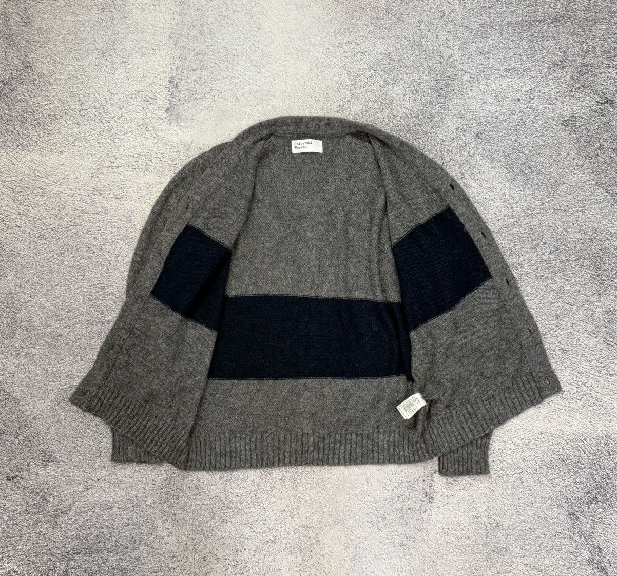 Universal Works Universal Works Mohair Cardigan Men L V-Neck Knit Sweater Size US L / EU 52-54 / 3 - 12 Thumbnail