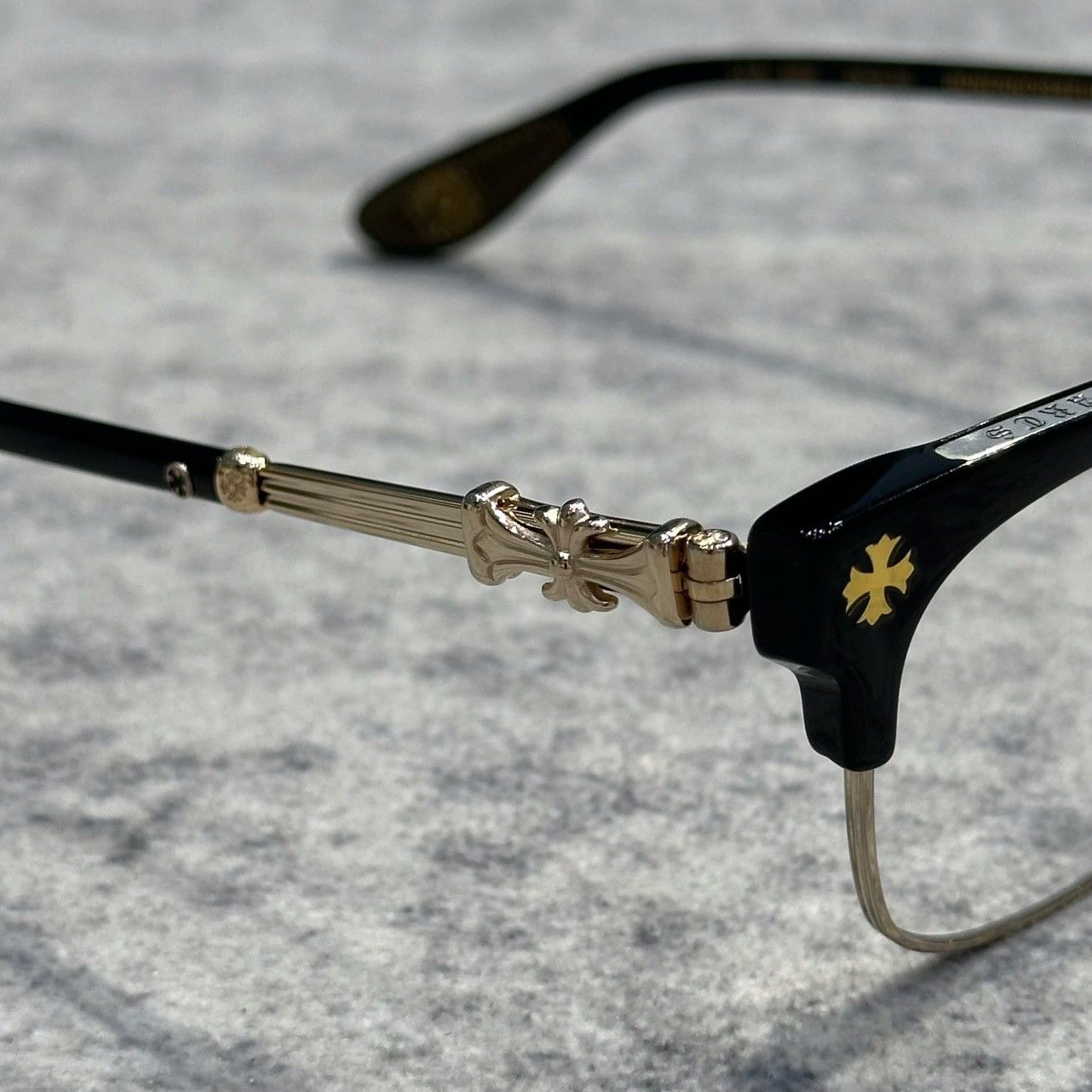 Chrome Hearts CHROME HEARTS BONENNOISSEUR II Black/Gold Plated Size ONE SIZE - 3 Thumbnail