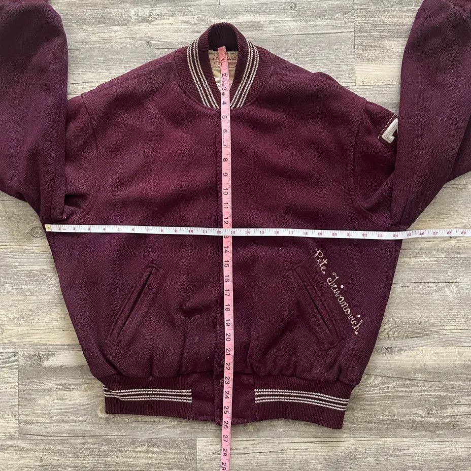 Other Vintage 40s Columbus Academy Vikings Varsity Jacket Size US L / EU 52-54 / 3 - 8 Thumbnail