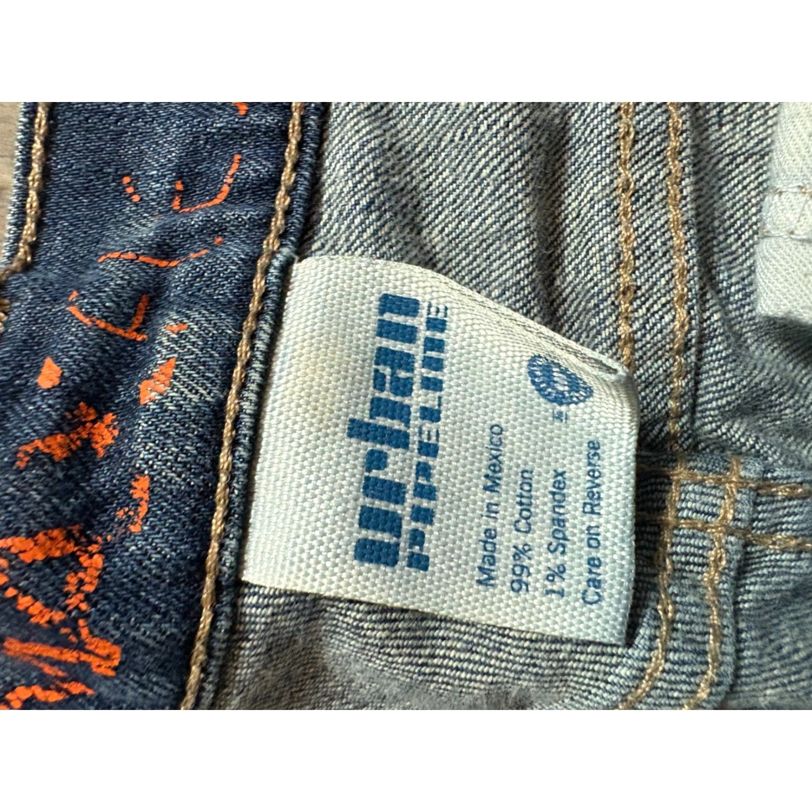 Vintage UNIONBAY Jeans Womens Urban Pipeline Dark Blue Denim 30 x 30 Straight Cotton Spandex Button 30in Regular Womens Size 30" / US 8 / IT 44 - 4 Thumbnail