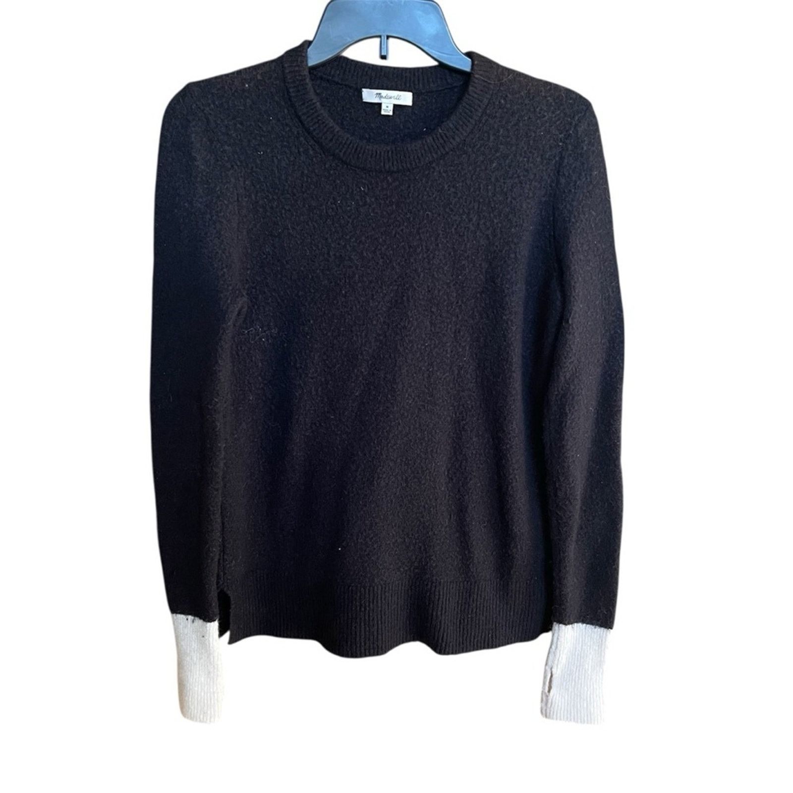 Madewell Madewell Women's Black Merino Wool & Alpaca Sweater Size M Size M / US 6-8 / IT 42-44 - 1 Thumbnail