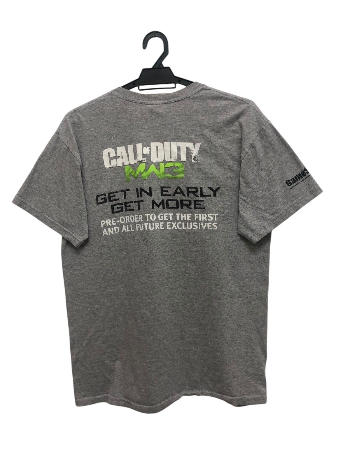 Gildan × Vintage CALL OF DUTY MW3 GameStop PROMO TEE Size US M / EU 48-50 / 2 - 2 Thumbnail