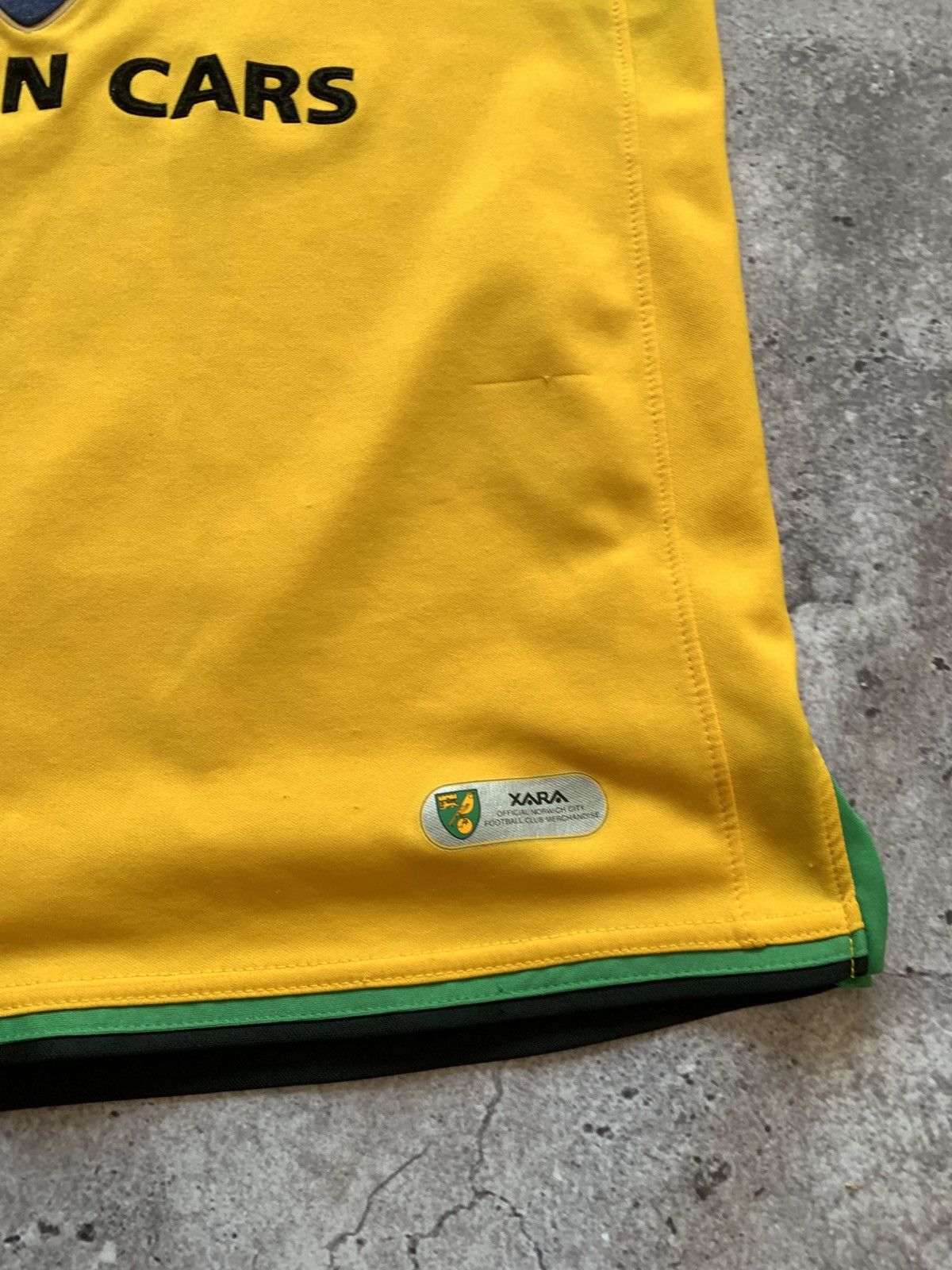 Other 🔥XARA NORWICH CITY 2005/06 HOME FOOTBALL SOCCER JERSEY KIT Size US S / EU 44-46 / 1 - 6 Thumbnail