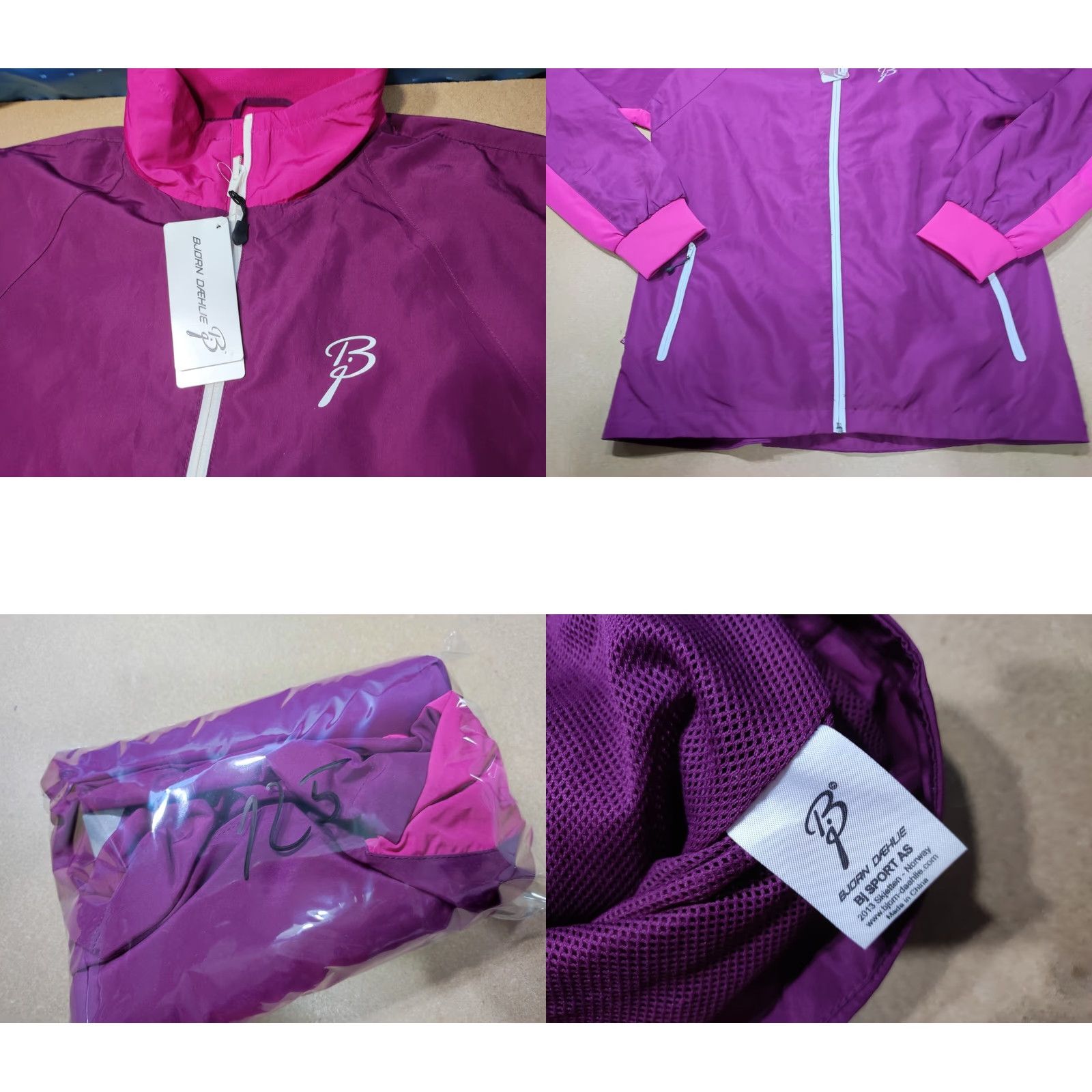 Vintage Bjorn Daehlie Jacket Womens XL Purple Ski Cross Country Full Zip Track Jacket Mens? Womens? Size XL / US 12-14 / IT 48-50 - 9 Thumbnail
