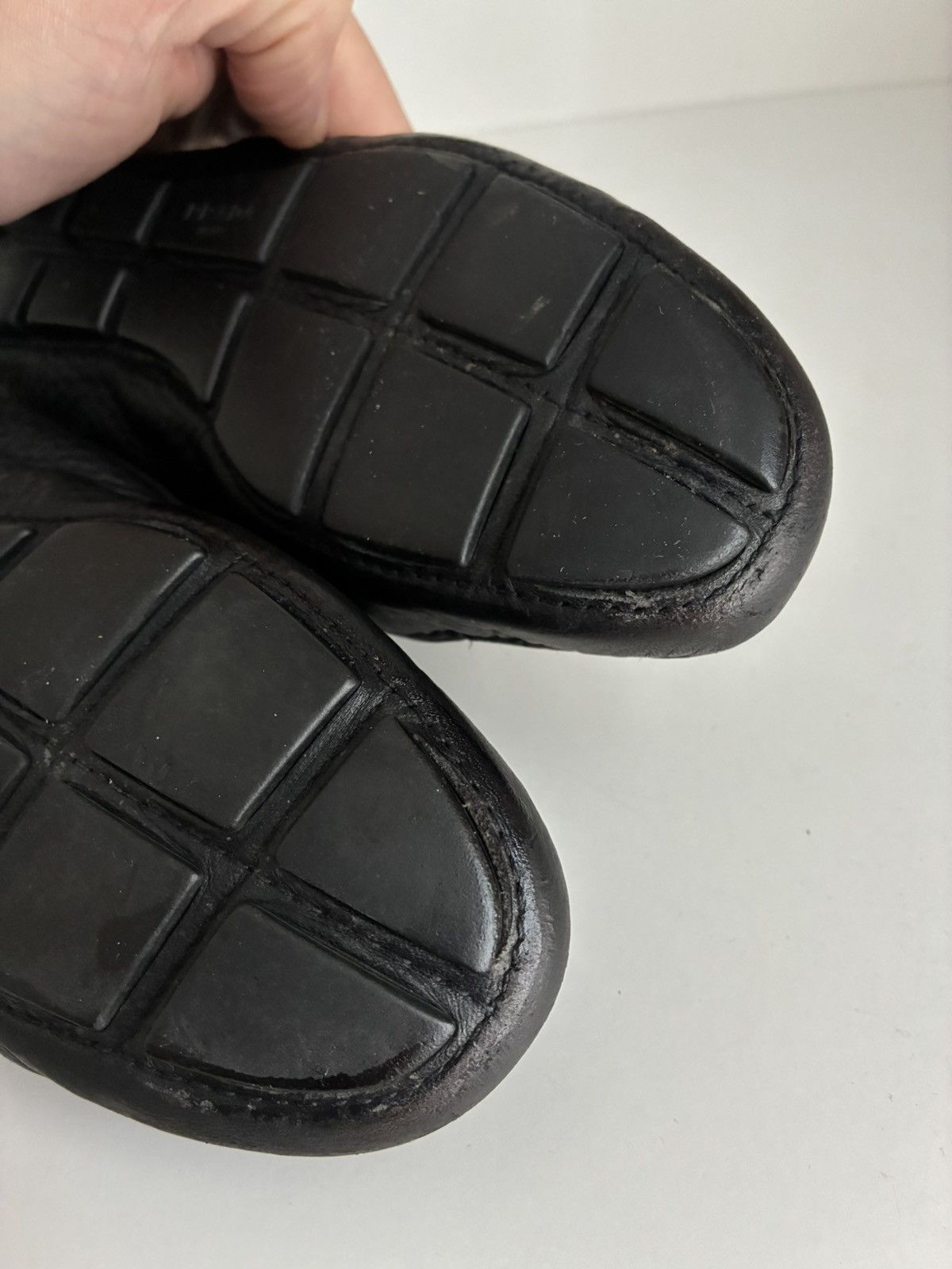 Prada Prada leather moccasins Italy luxury designer Size US 5.5 / IT 35.5 - 16 Thumbnail