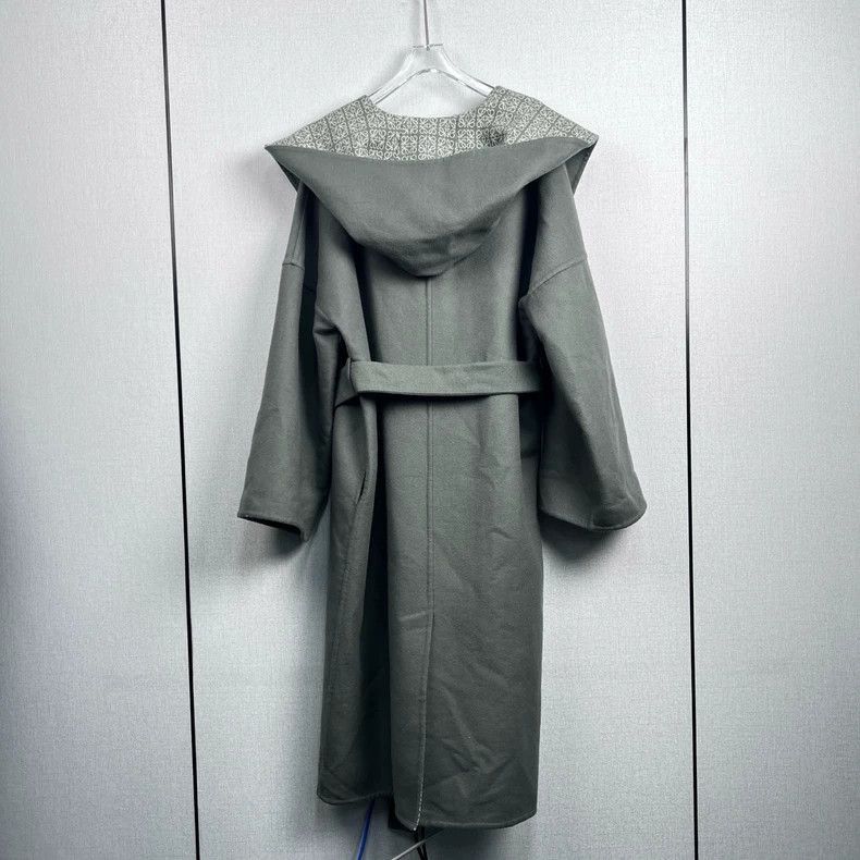 Other loewe gray patterned bathrobe coat Size US XS / EU 42 / 0 - 6 Thumbnail