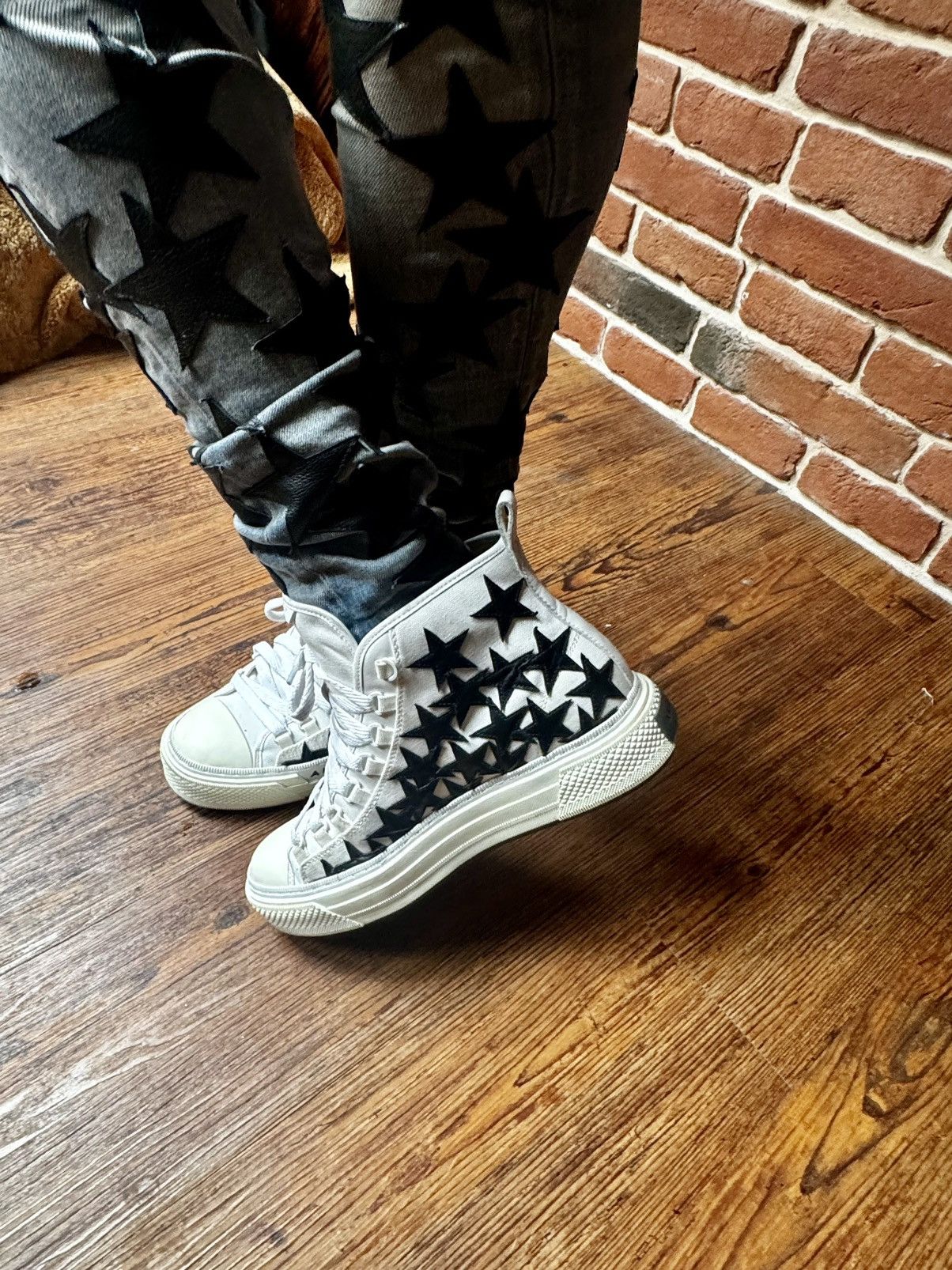 Amiri Amiri Black Stars jeans size 31 Size US 31 - 2 Thumbnail