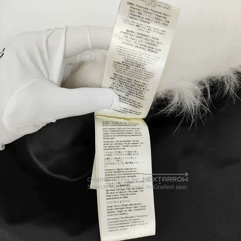 Other Fendi Fur Shawl, Black and White Size ONE SIZE - 6 Thumbnail