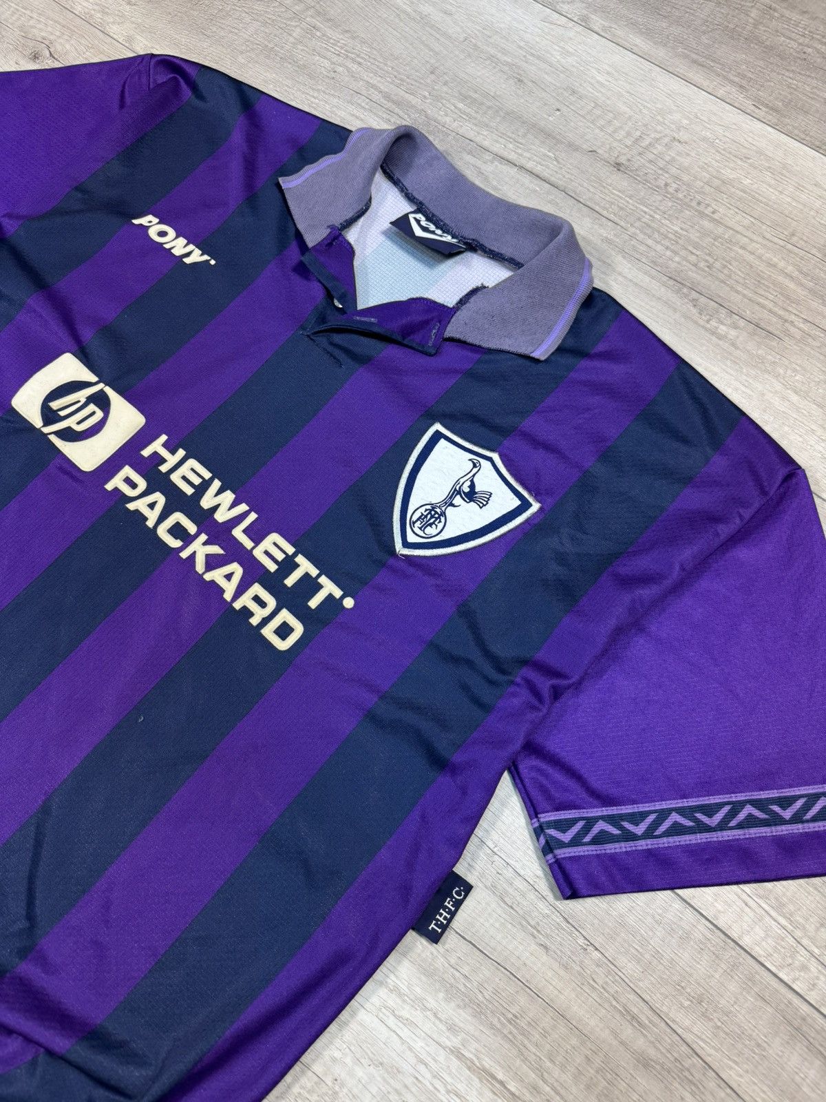 PONY Pony Tottenham Hotspur 1995-1997 Away Soccer Vintage Jersey Size US L / EU 52-54 / 3 - 2 Thumbnail