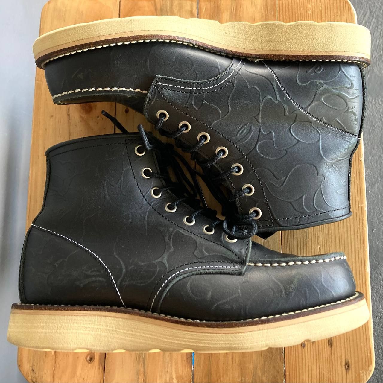 Bape OG Bape Simple Soldier Boots Size US 7.5 / EU 40-41 - 6 Thumbnail