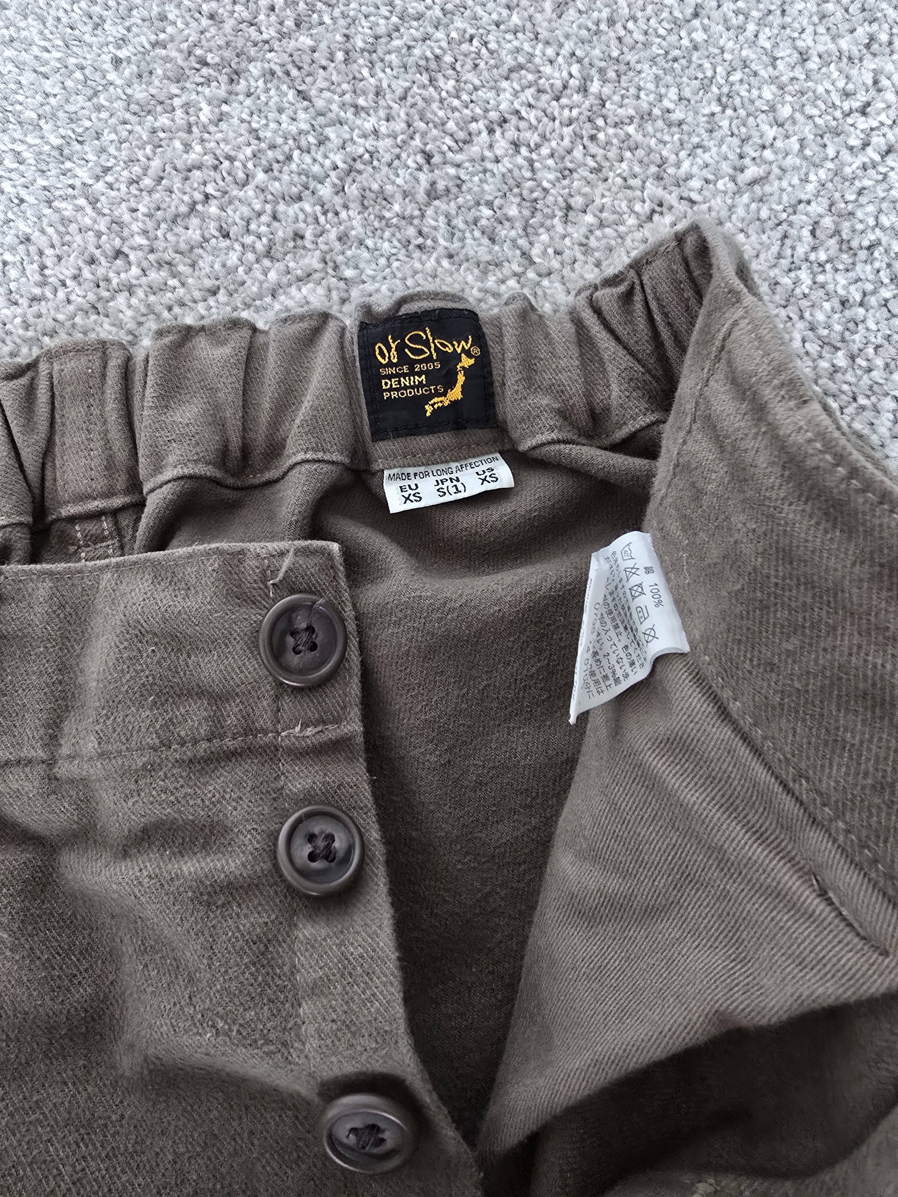 Orslow Orslow French Work Pants Brushed Fall size 1 Size US 31 - 3 Thumbnail