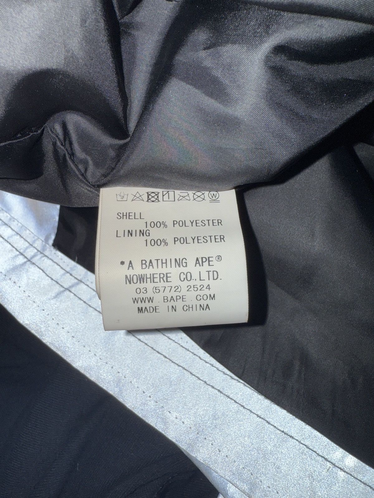 Bape Reflective Coach Jacket BAPE Silver Large 3M Size US L / EU 52-54 / 3 - 5 Thumbnail