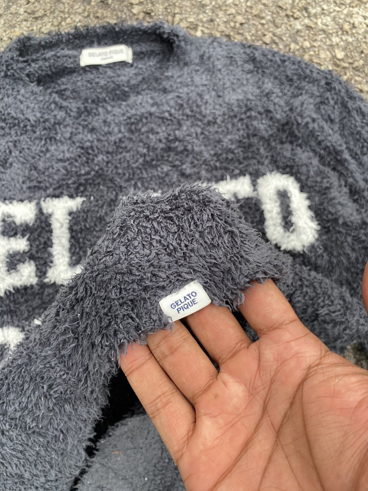 Japanese Brand Gelato Pique Homme Sherpa Sweatshirt Size US L / EU 52-54 / 3 - 7 Thumbnail