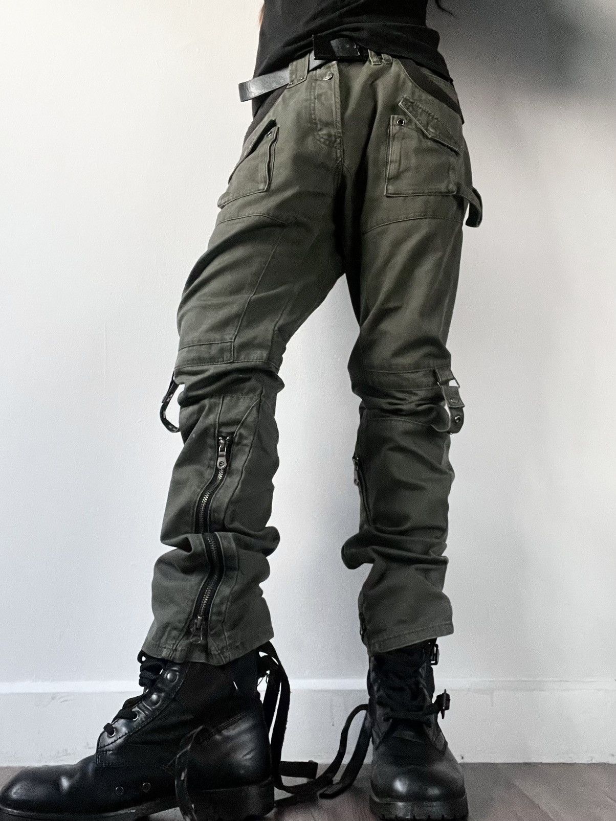 PPFM PPFM Multi Zipped Cargo Pants Size US 32 / EU 48 - 3 Thumbnail
