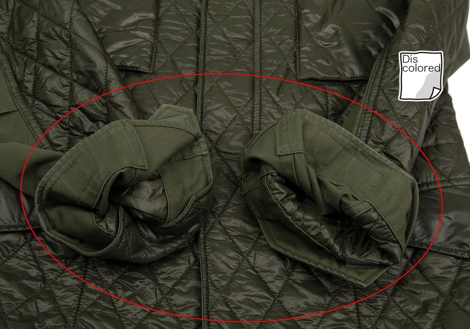 Junya Watanabe × The North Face Quilted Jacket in Khaki, Size XS Size US XS / EU 42 / 0 - 8 Thumbnail