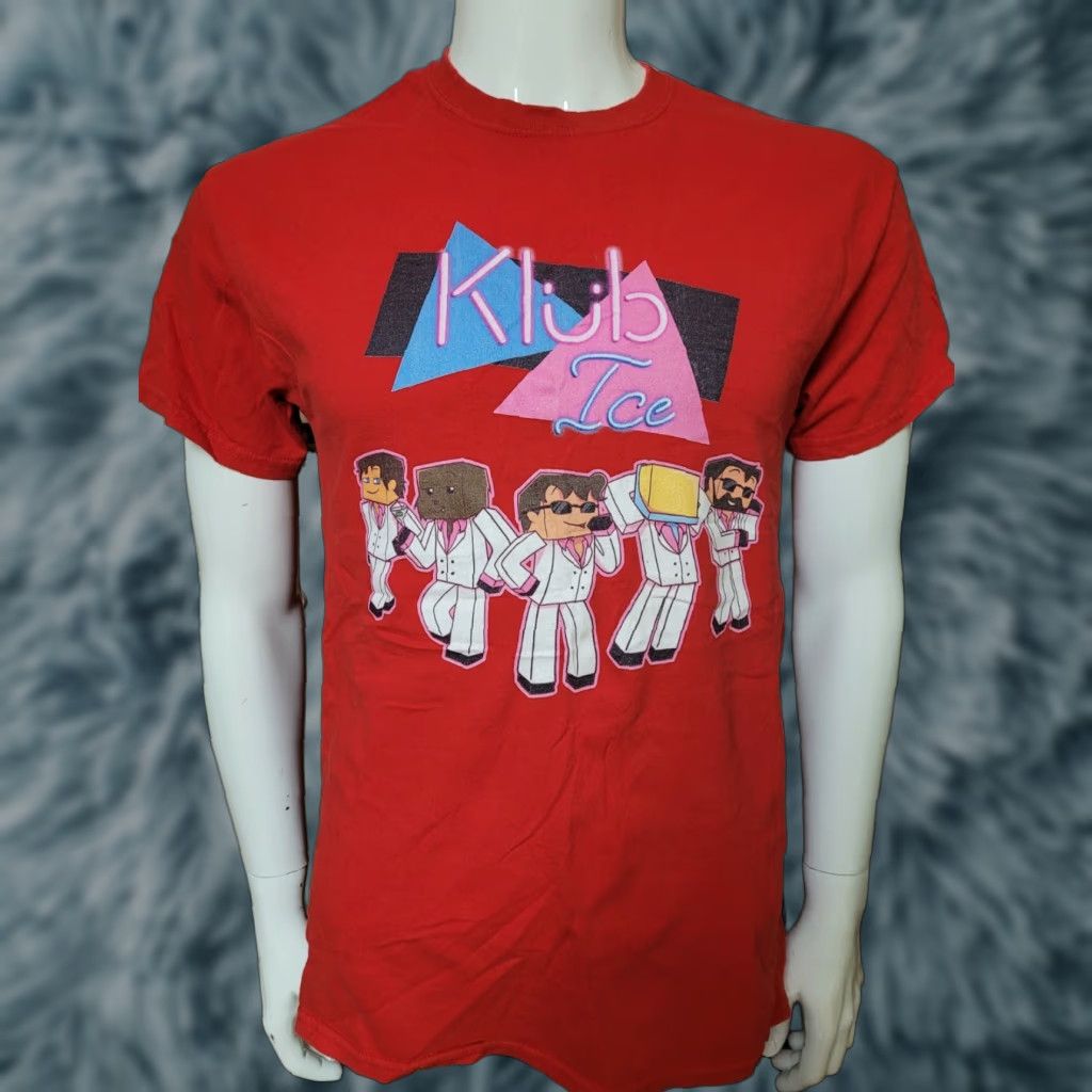 Gildan Minecraft Universe Klüb Ice T Shirt Medium 2014 Nice Fan Anime Music Gamer Klub Size US M / EU 48-50 / 2 - 1 Thumbnail