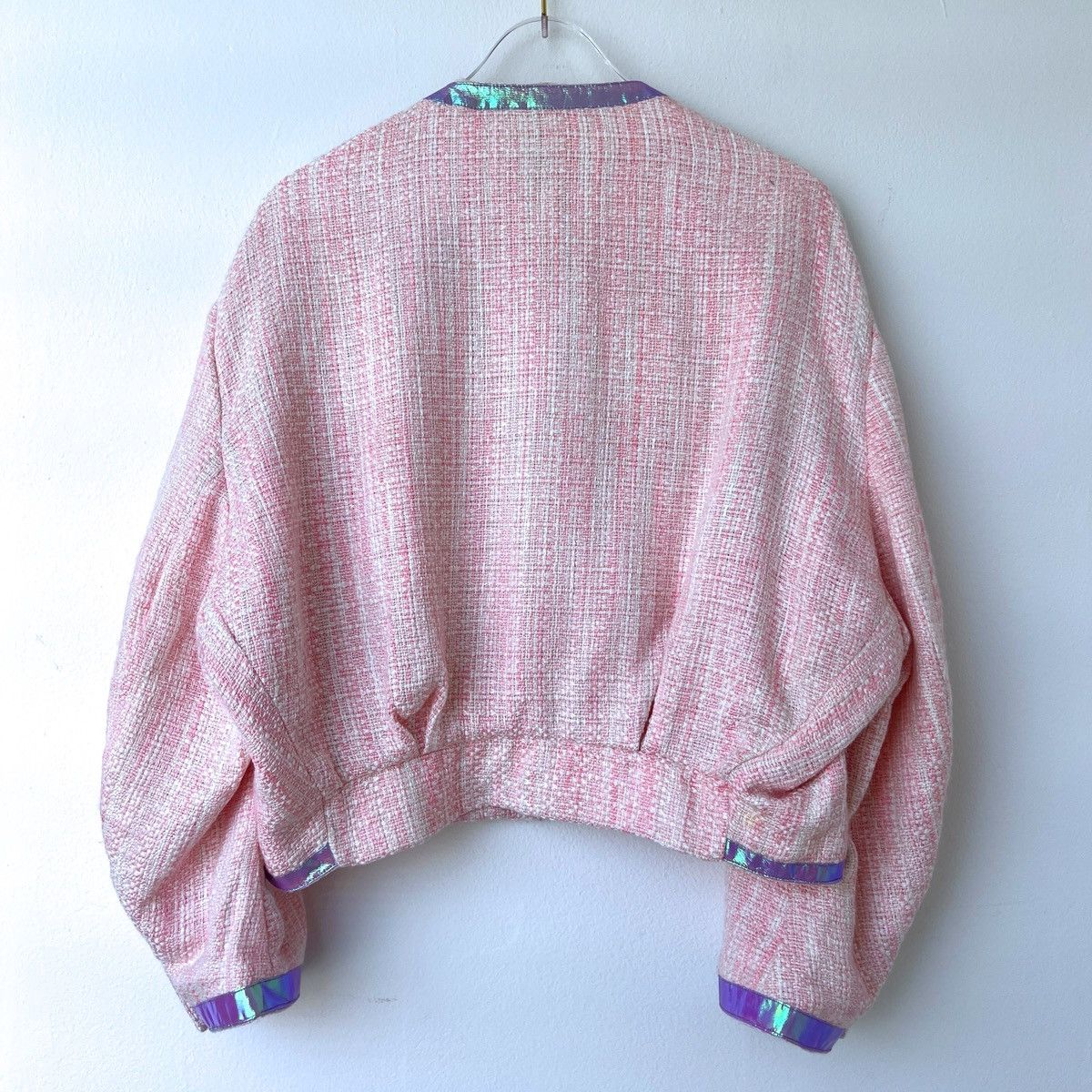 KTZ KTZ Kokon To Zai Pink tweed Bomber Jacket 2014 Cruise Size M / US 6-8 / IT 42-44 - 7 Thumbnail