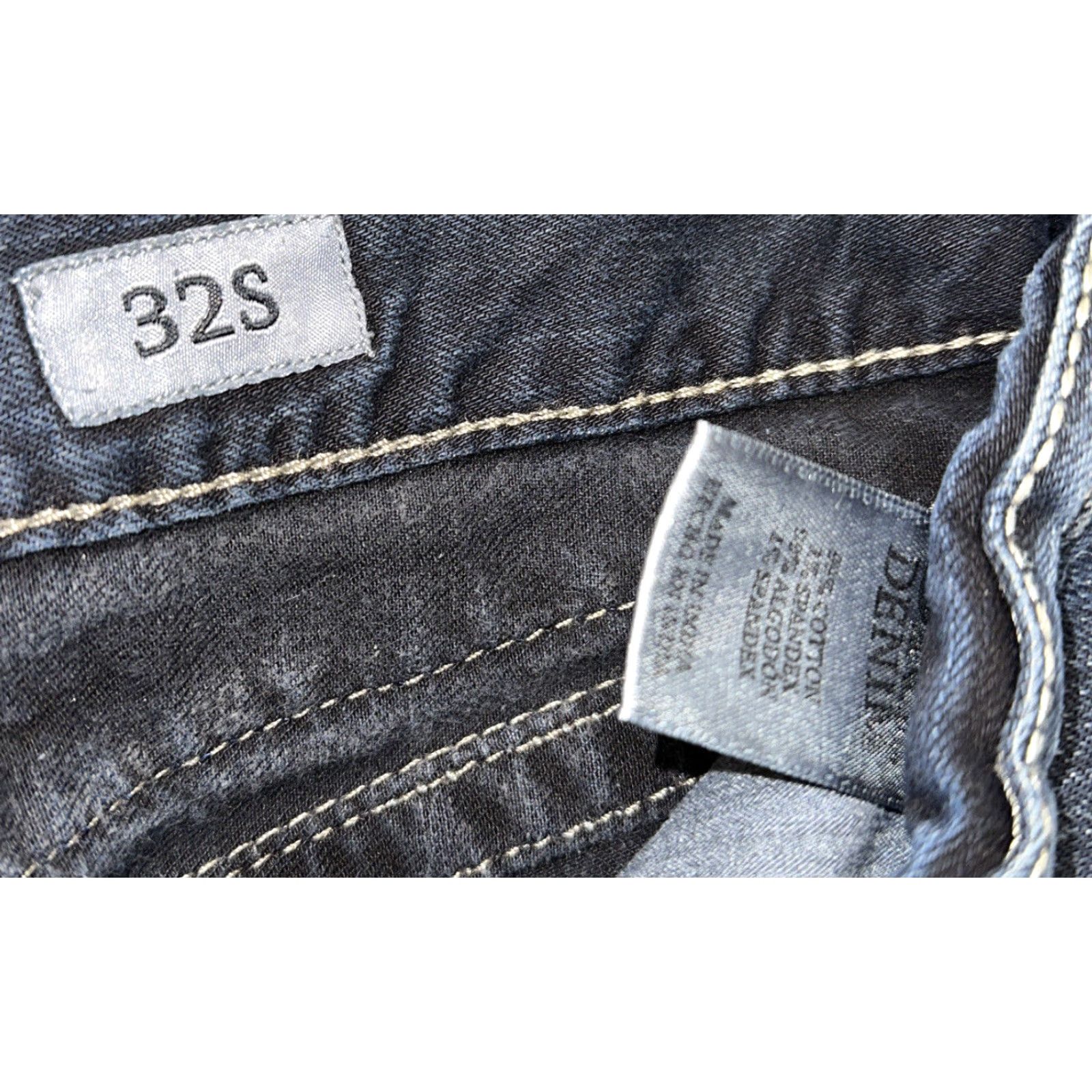 BKE BKE Denim Jeans — Men — Straight Leg — Size 32x26 — Dark Blue Cotton Denim — Regular Fit Size US 32 / EU 48 - 7 Thumbnail