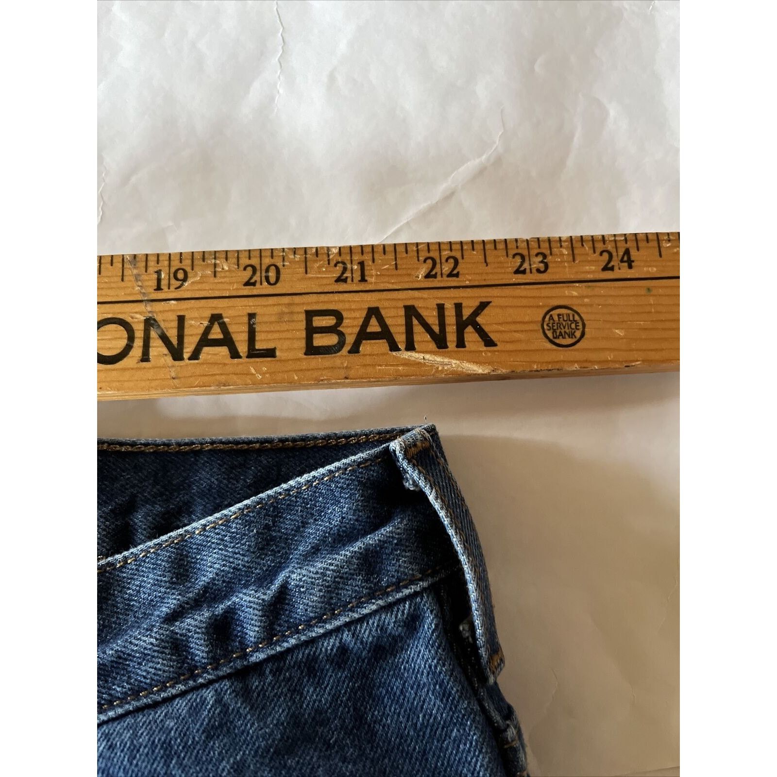 Redhead RedHead Jeans Mens 44x30 Blue Workwear Cotton Denim Y2k EUC Size US 44 / EU 60 - 5 Thumbnail