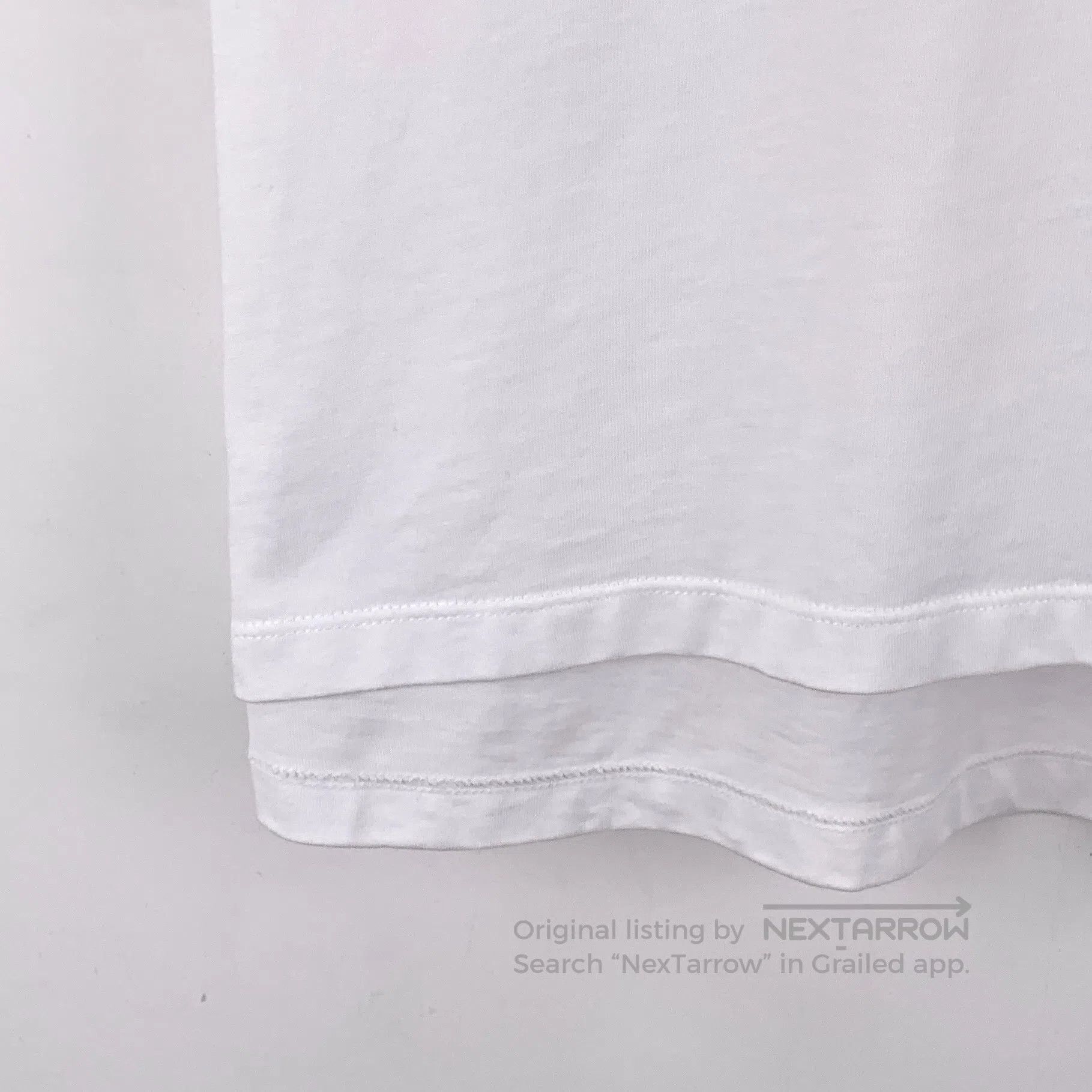 Loewe Loewe White logo flock cotton round neck short sleeve T-sh Size US S / EU 44-46 / 1 - 4 Thumbnail