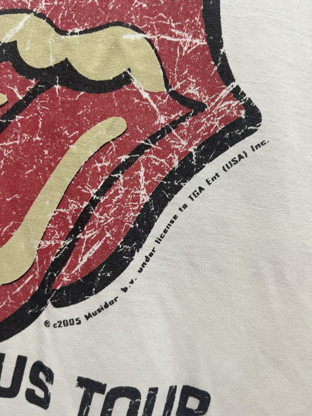 Band Tees The Rolling Stone Vintage ©️ 2005 1972 US Tour Long Sleeve Size US L / EU 52-54 / 3 - 3 Thumbnail