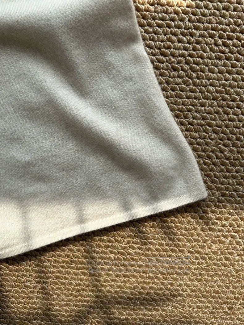 Hermes Hermes Pure Cashmere Vest Vest Women's Beige Gray Size S / US 4 / IT 40 - 3 Thumbnail