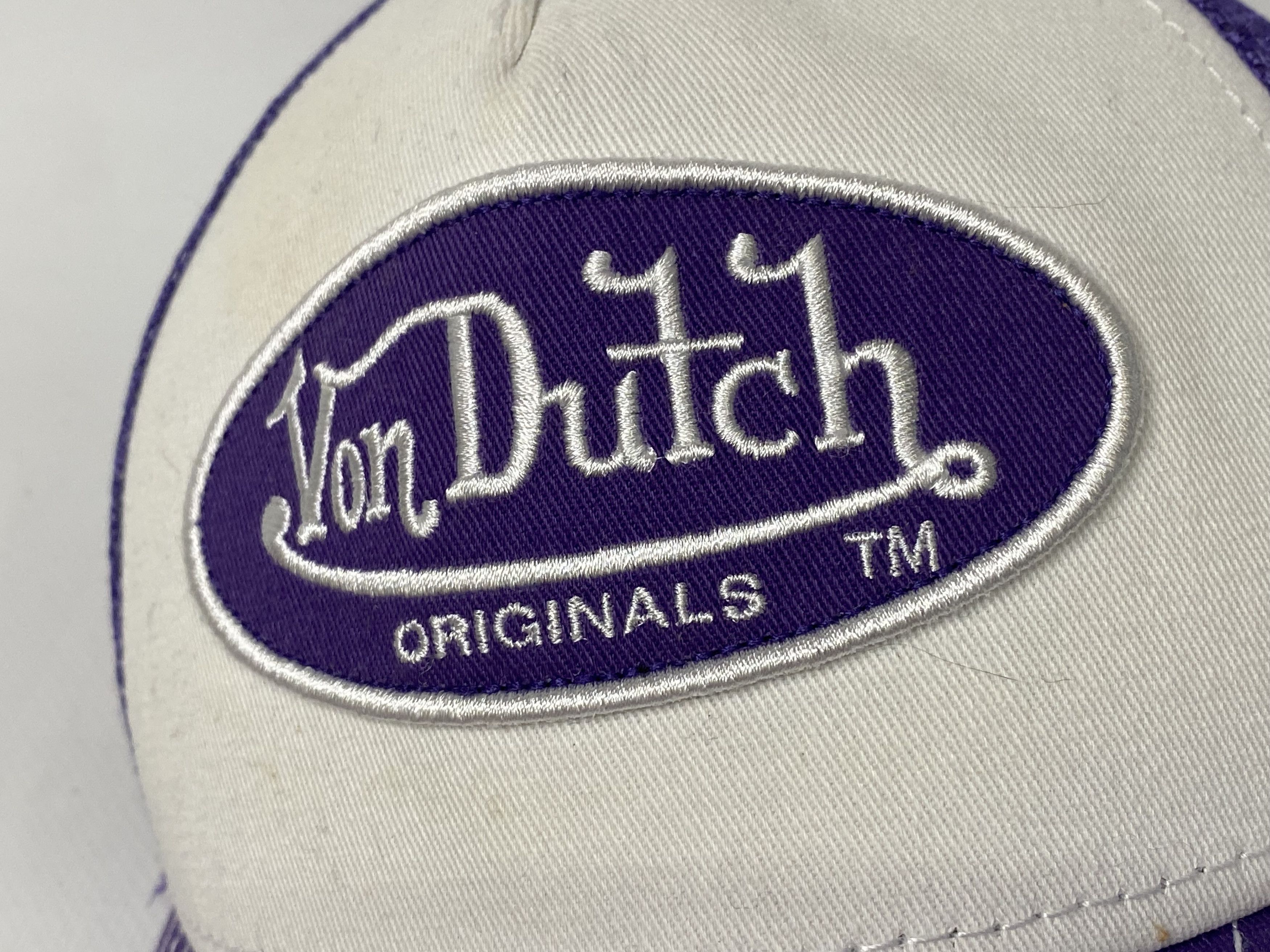 Von Dutch VON DUTCH HAT CAP SNAP BACK LOGO TRUCKER MESH BASEBALL Size ONE SIZE - 5 Thumbnail