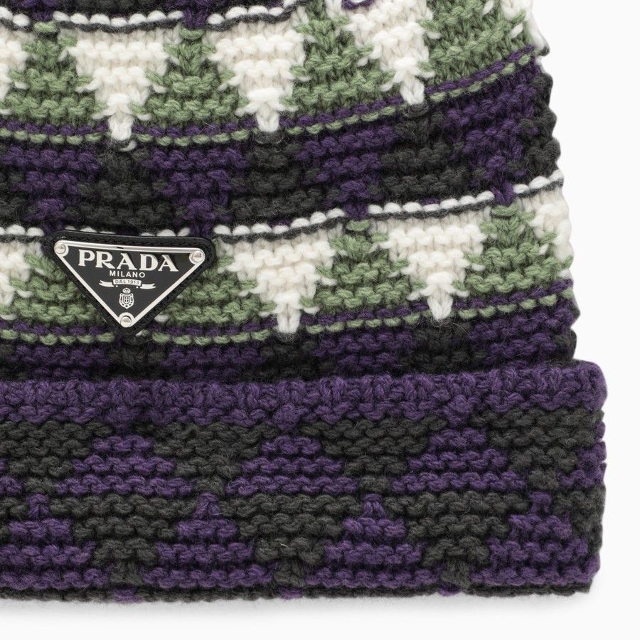 Prada o1d2blof0924 Size: OS / Wool Hats in Multicolor Size ONE SIZE - 3 Thumbnail