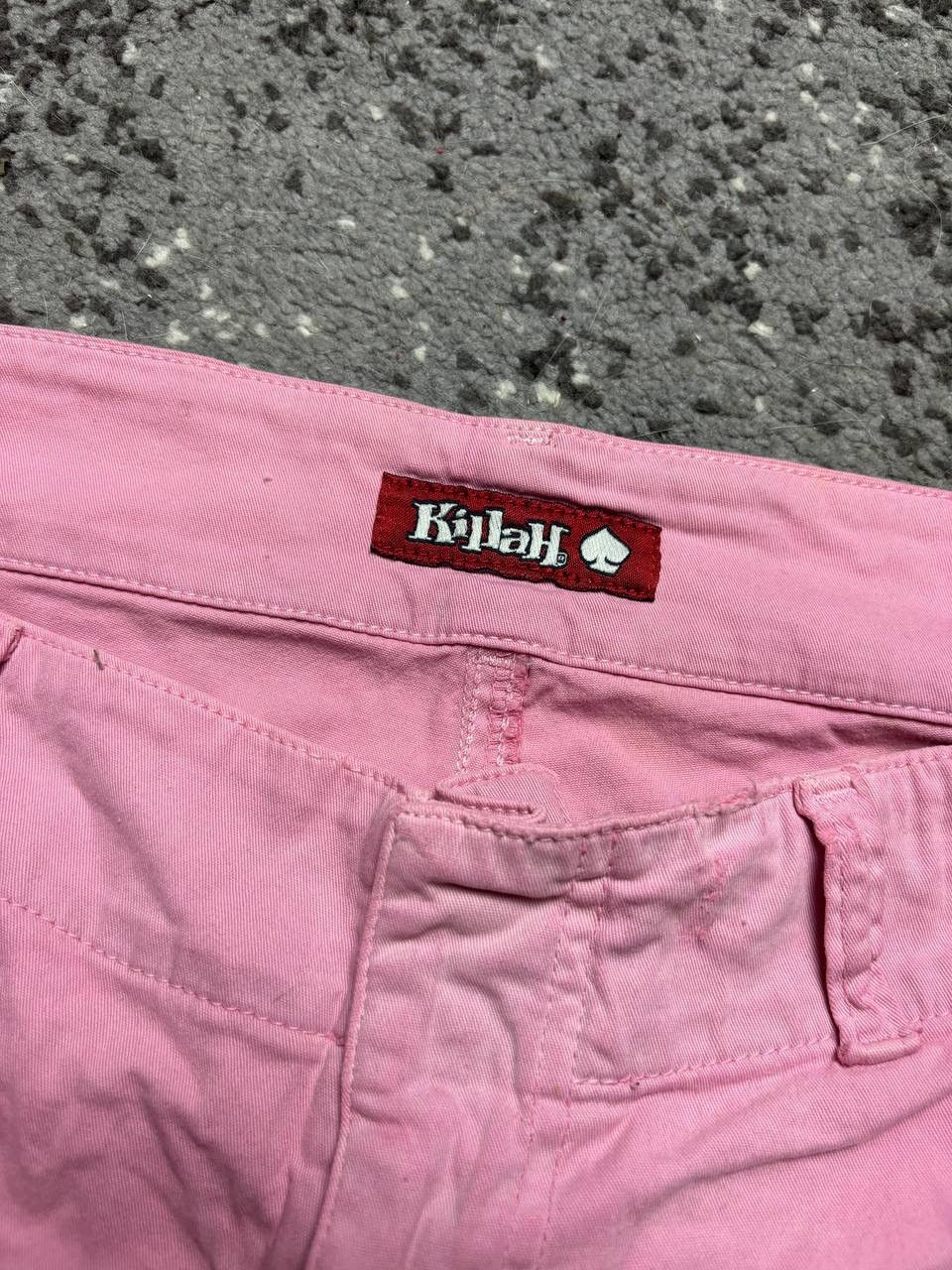 Japanese Brand Vintage 90s pink pant Jlo Paris Hilton y2k rare jeans pants Size 29" - 4 Thumbnail