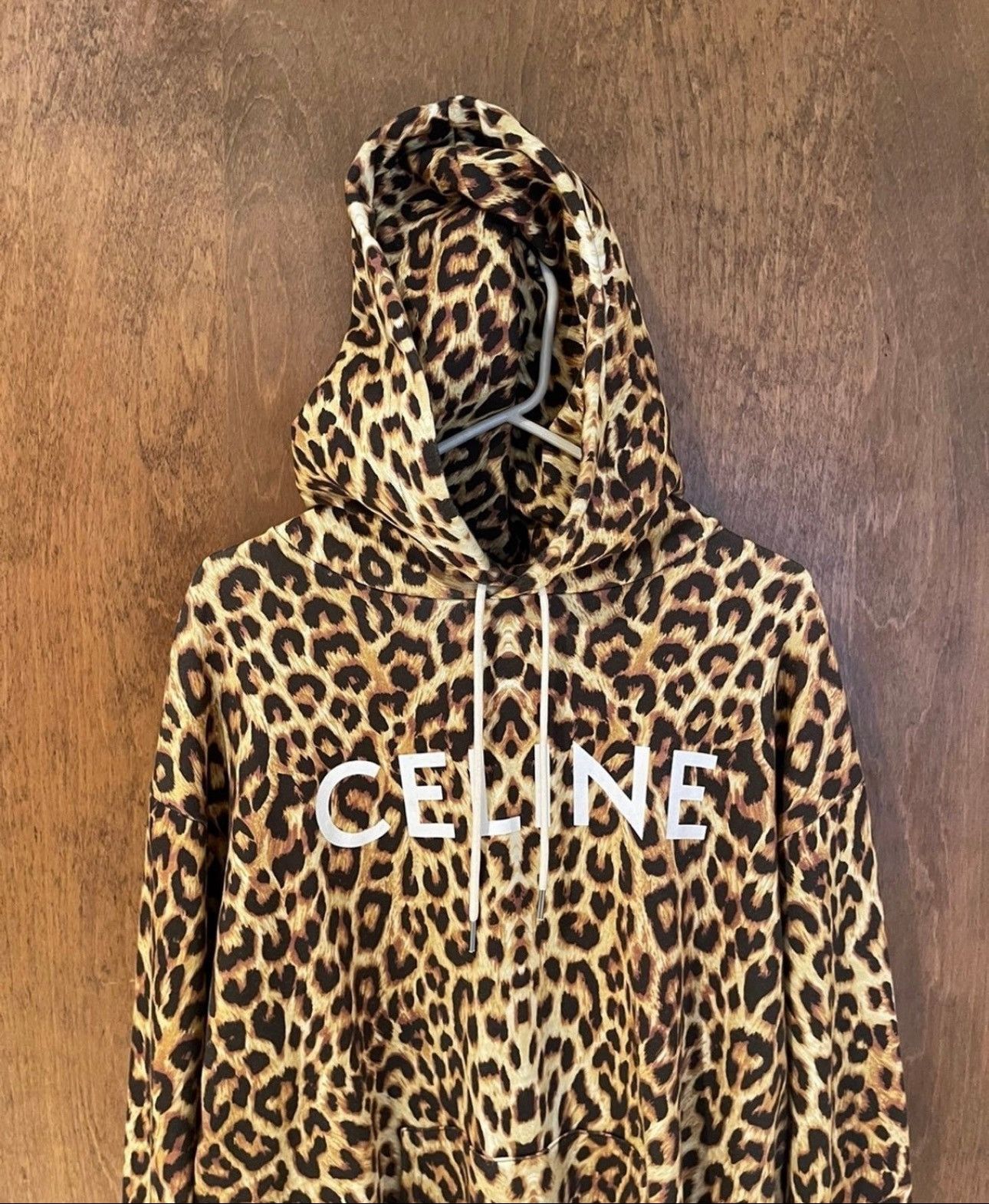 Celine CELINE leopard hoodie XXL Size US XXL / EU 58 / 5 - 3 Thumbnail