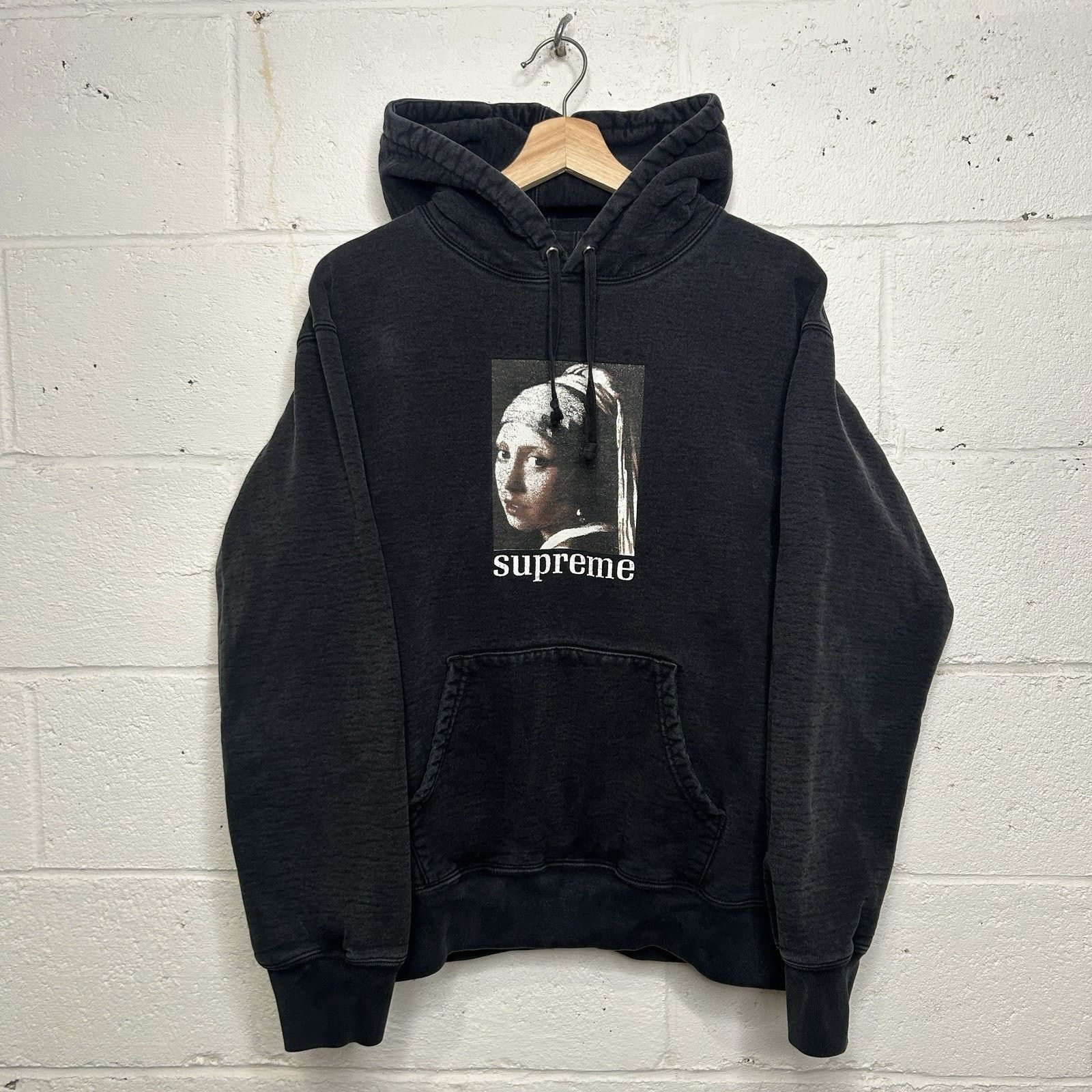 Supreme Supreme Pearl Hooded Sweatshirt “Black” FW20 | Grailed