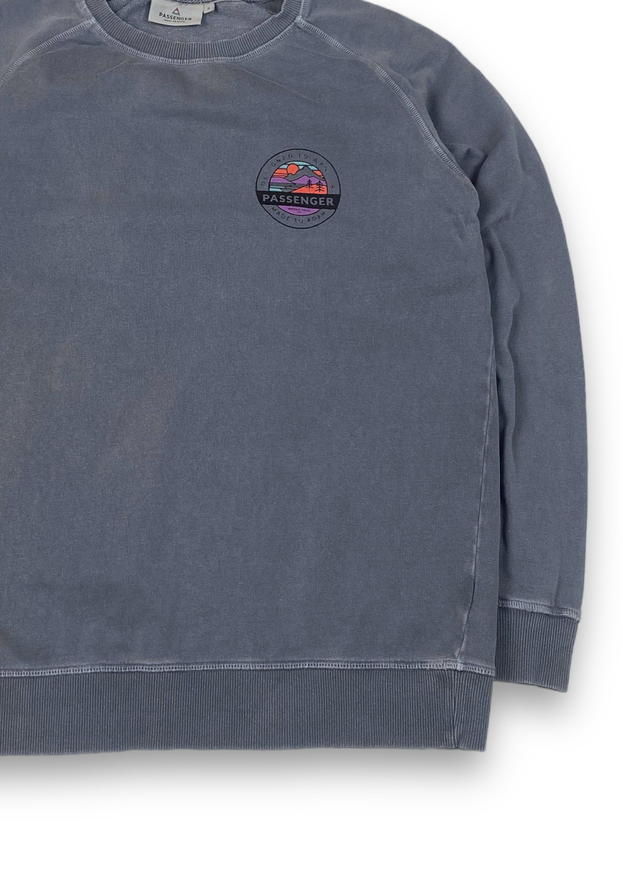 Other Vintage PASSENGER Faded Grey Big Logo Sweatshirt M658 Size US M / EU 48-50 / 2 - 3 Thumbnail