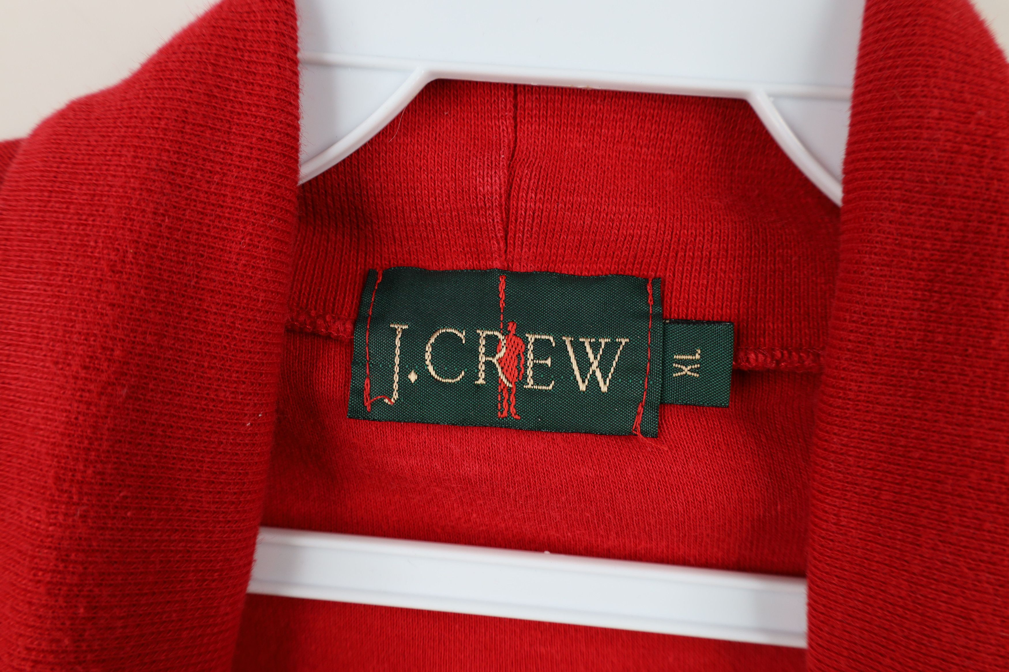 J.Crew × Vintage Vintage 90s J Crew Long Sleeve Turtleneck T-Shirt Red USA Size US XL / EU 56 / 4 - 7 Thumbnail