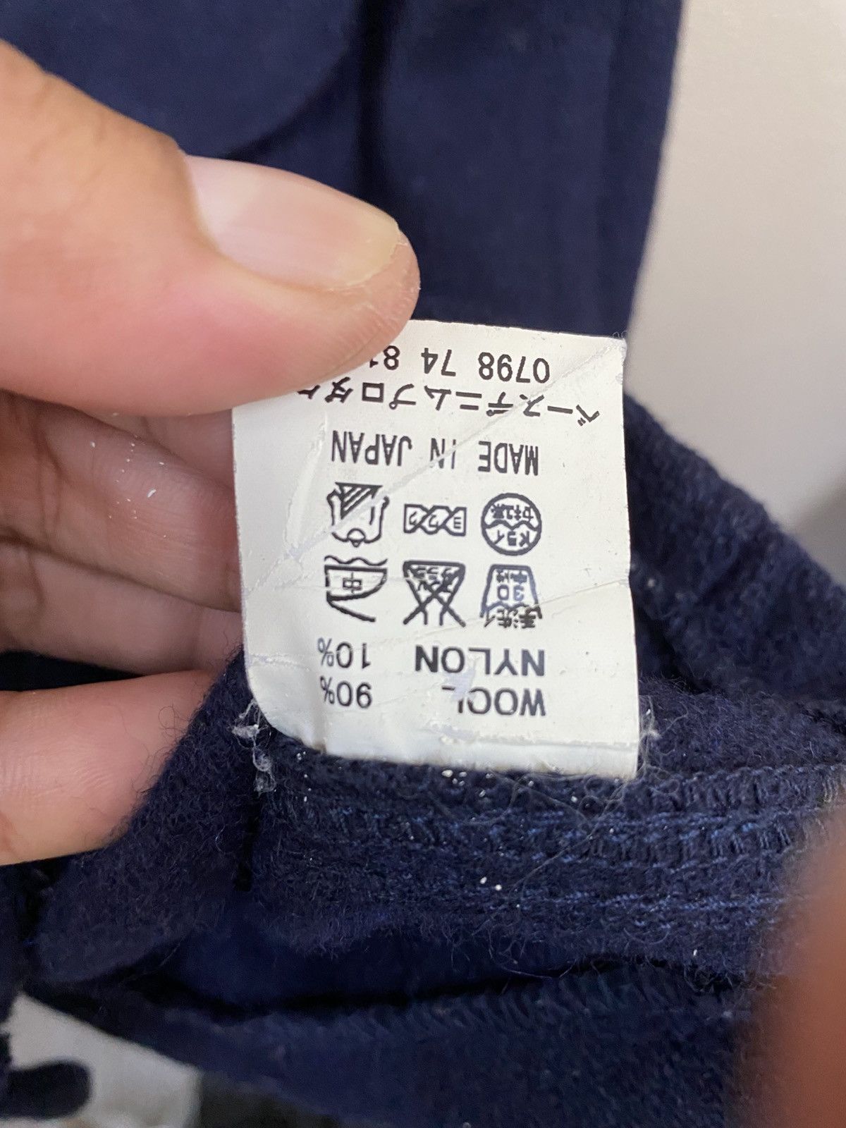 Orslow Vtg Or Slow Denim Product Japan Made - Wool Vest Size US M / EU 48-50 / 2 - 8 Thumbnail