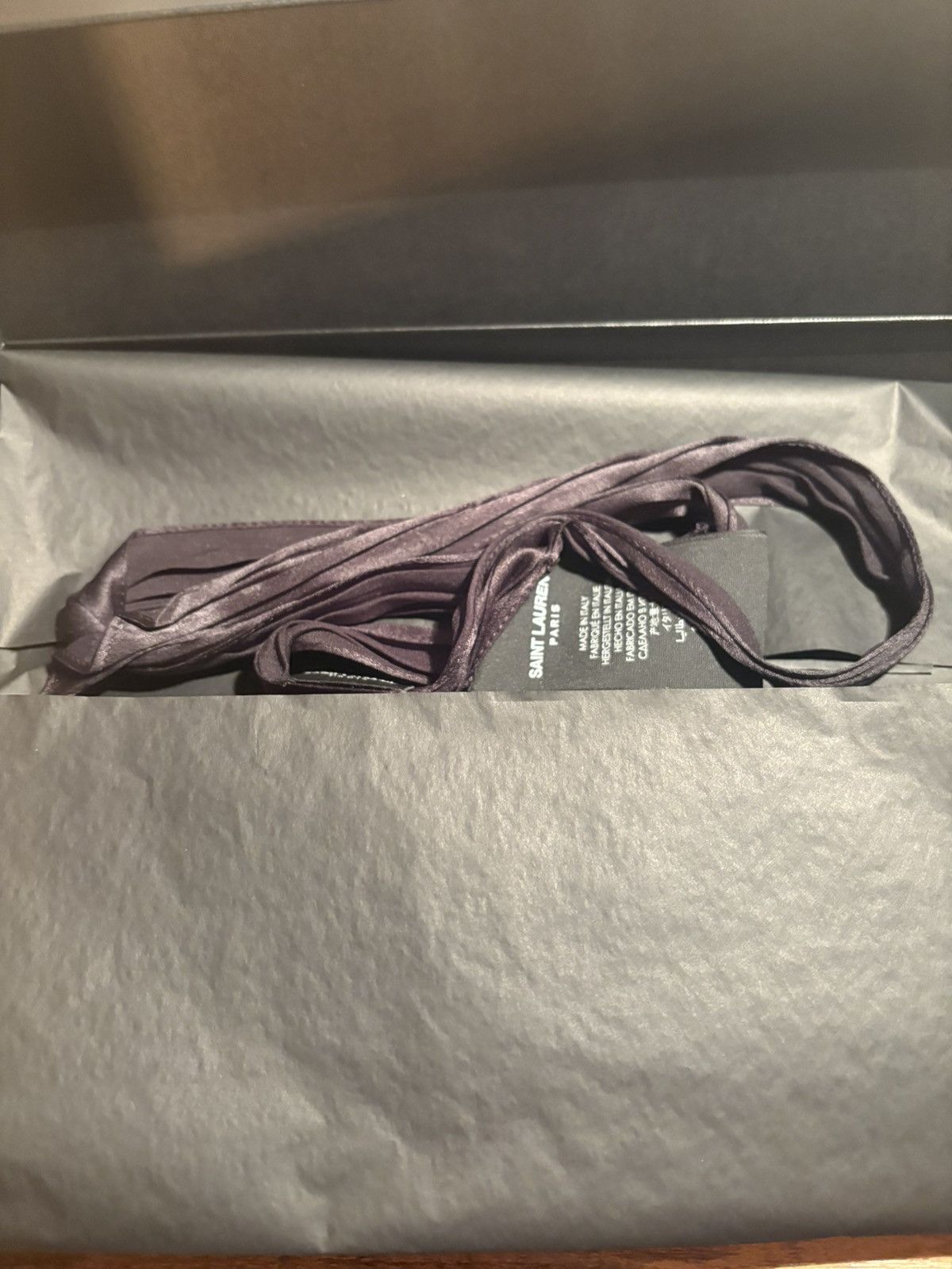 Yves Saint Laurent Tie from Yves Saint Laurent Size ONE SIZE - 4 Thumbnail