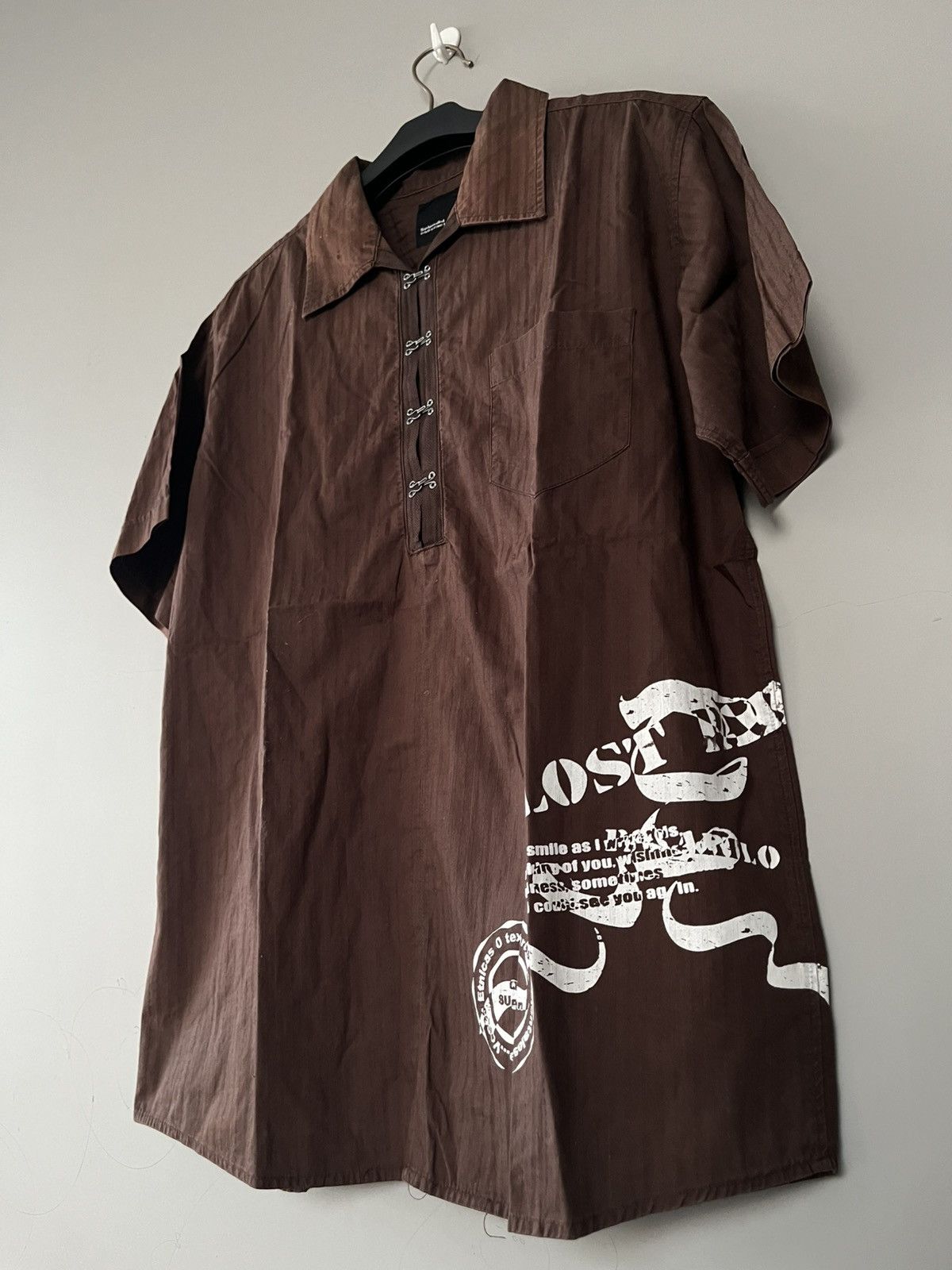 14th Addiction JAPANESE 2000’s SPLENDID SATISFACTION HOOK BUTTON VKEI PUNK Size US M / EU 48-50 / 2 - 2 Thumbnail
