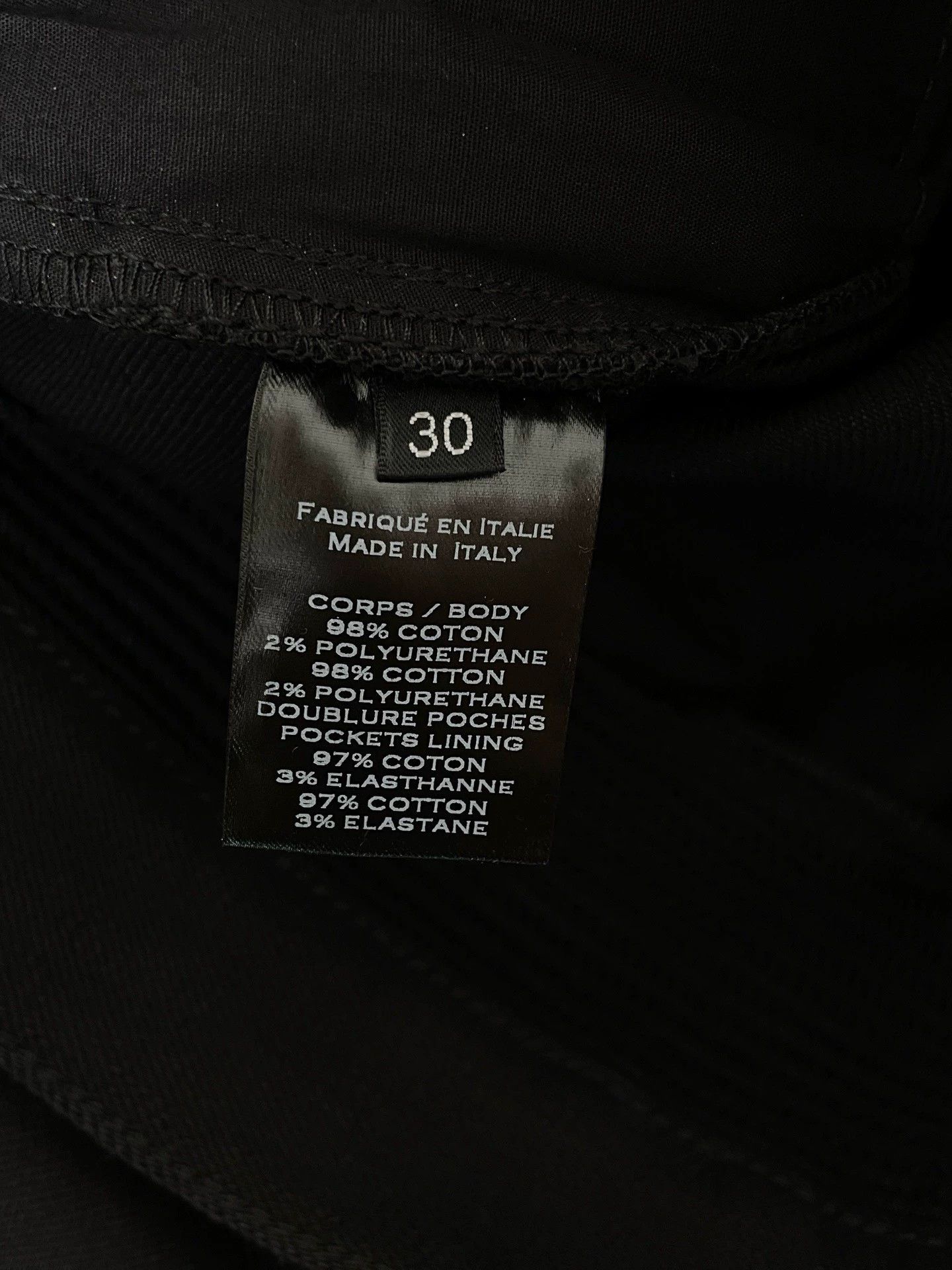 Balmain Balmain Leather-Paneled Slim Moto Jeans Size 30 NWT Size US 30 / EU 46 - 3 Thumbnail