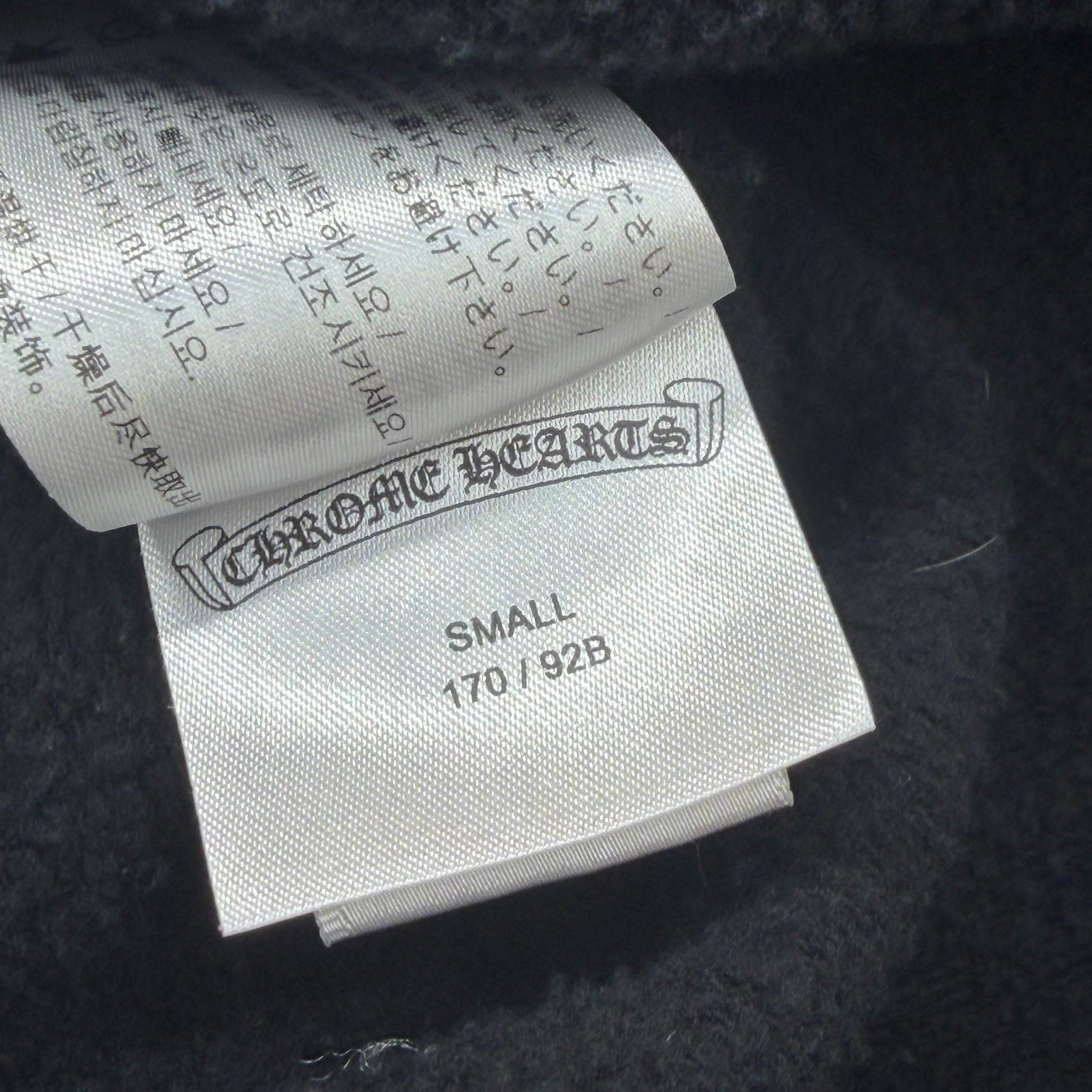 Chrome Hearts Chrome Hearts Horseshoe Floral Crewneck Black S Size US S / EU 44-46 / 1 - 7 Thumbnail