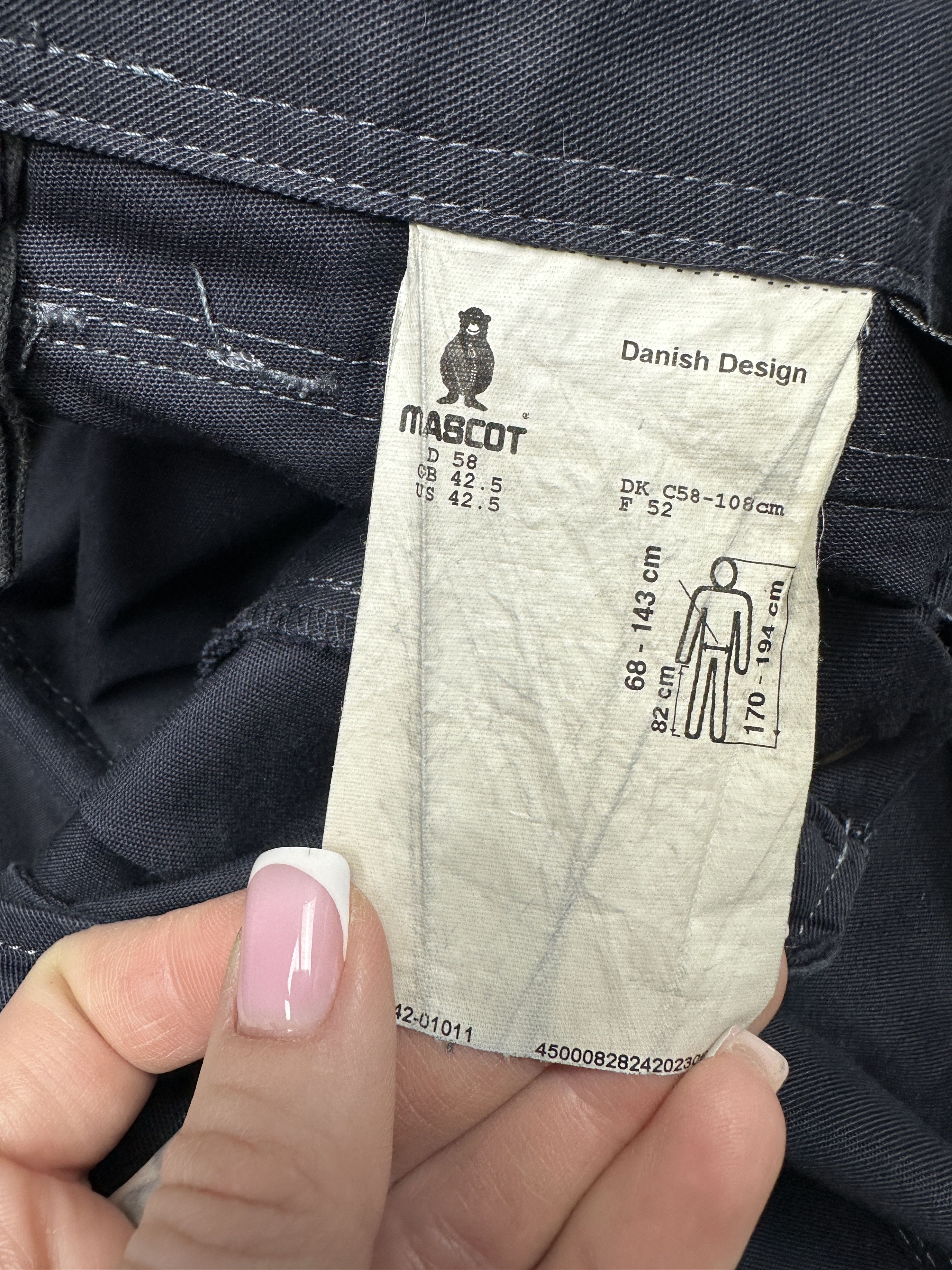 Other Mascot Mens Workwear Cargo Pants Size US 42 / EU 58 - 5 Thumbnail