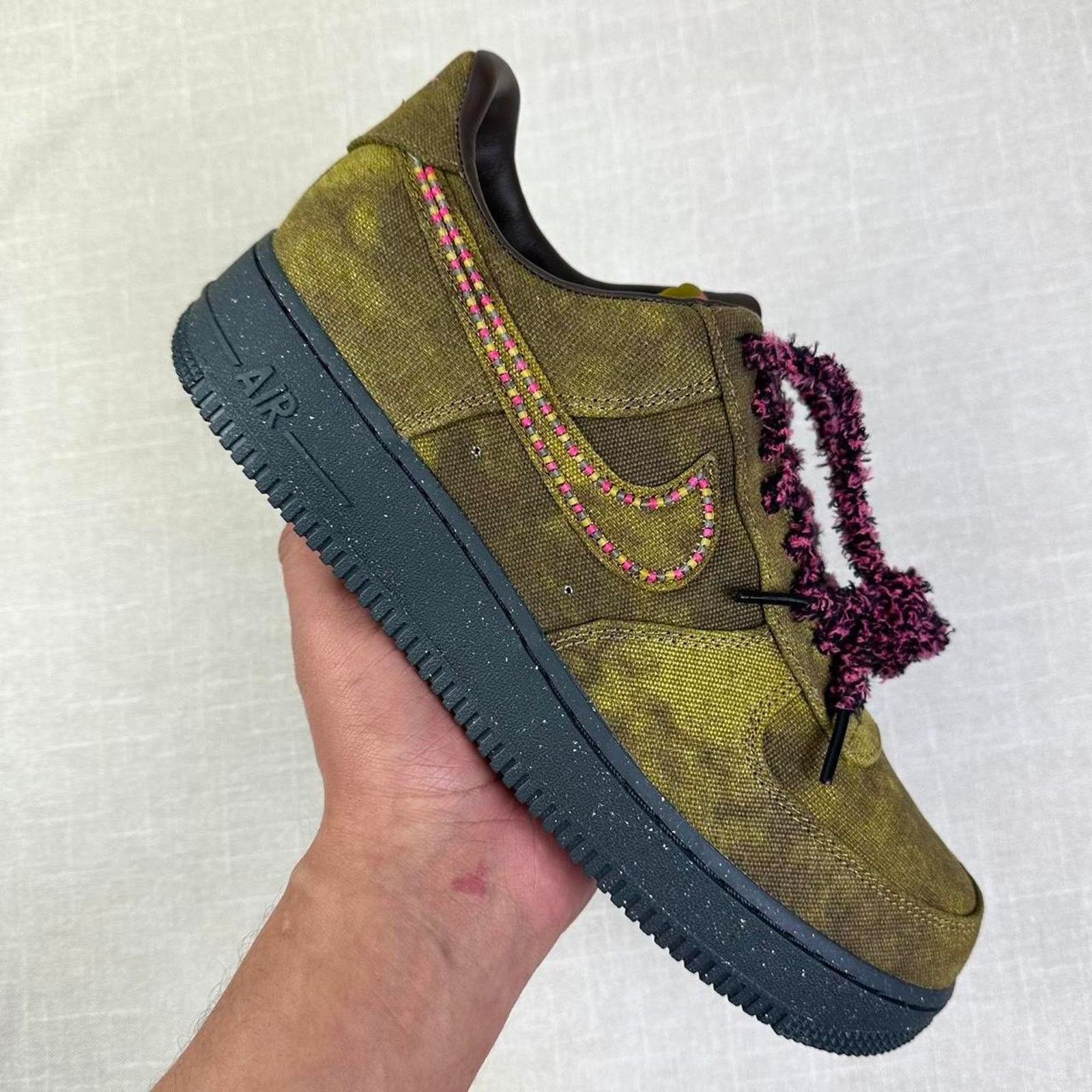 Nike 🖤 Nike Air Force 1 Low "Boucle" 14M Size US 14 / EU 47 - 1 Thumbnail